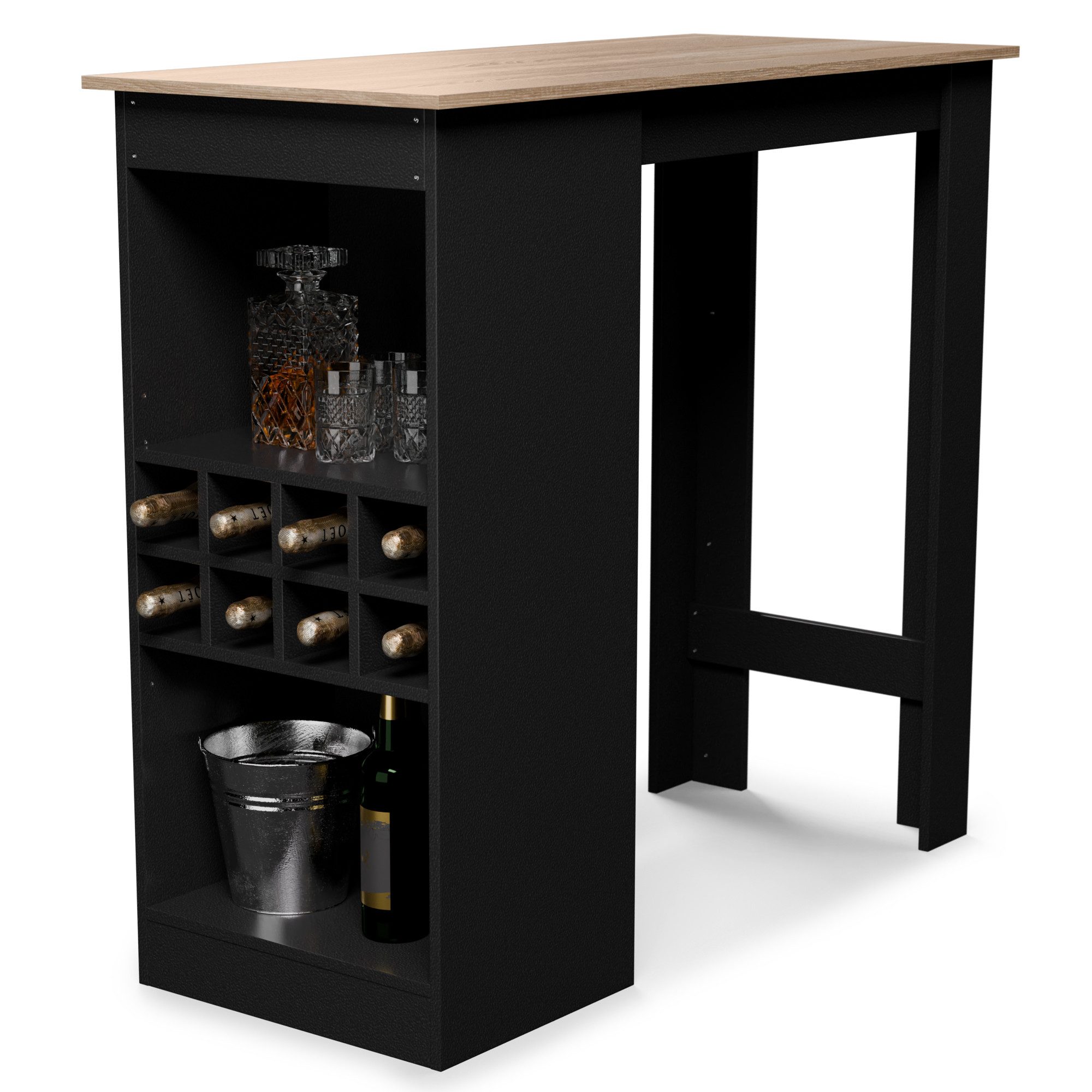 blumfeldt Couchtisch Bellshill Bartisch Tresentisch Hausbar günstig online kaufen