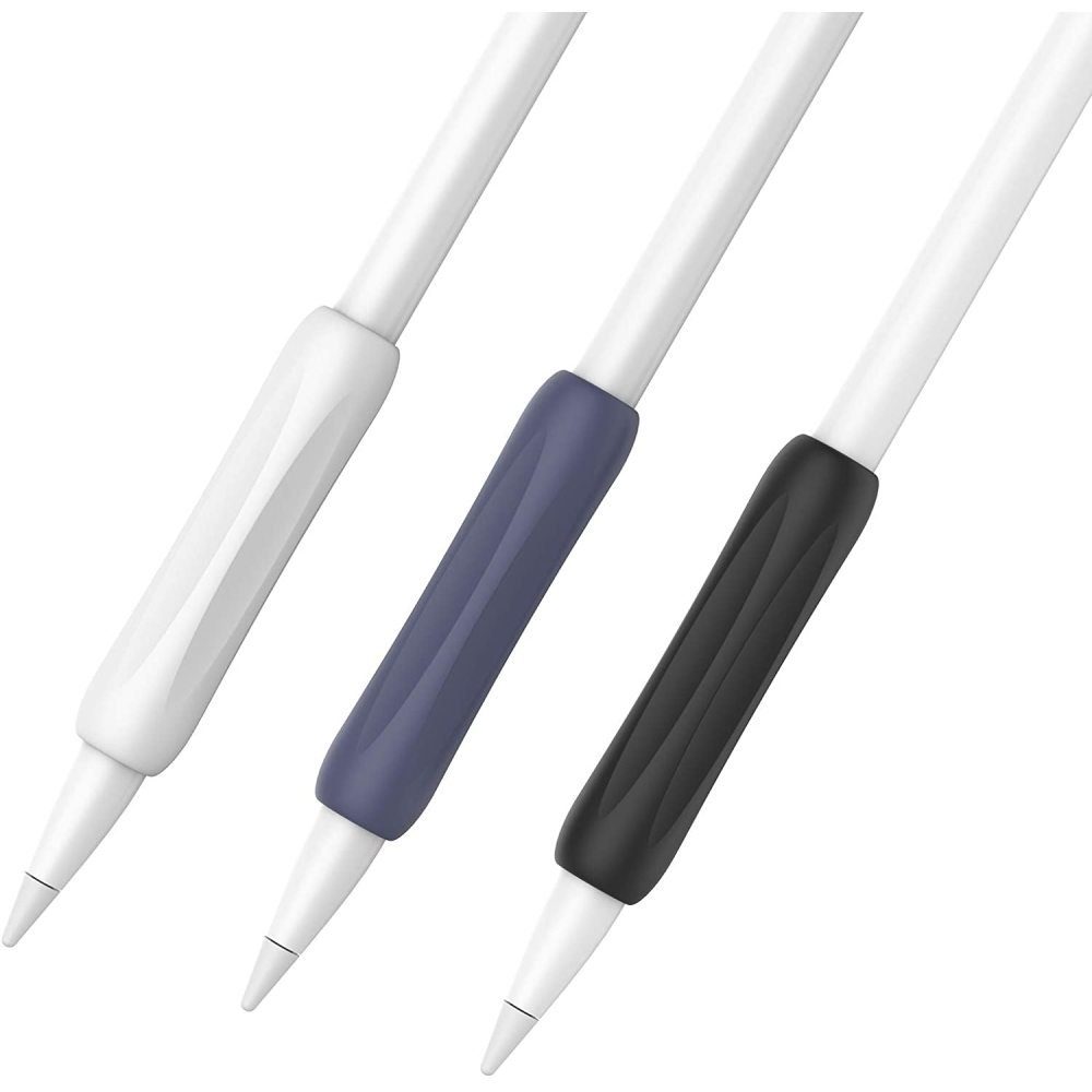 GelldG Stifthülle »3 Stück Silikon Griff für Apple Pencil 1. Generation  Schutzhülle Zubehör Ergonomisches Design Ärmel Halter (Weiß+Schwarz+Blau)«  online kaufen | OTTO