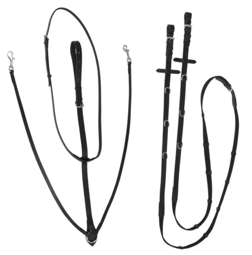 Kerbl Поводи Thiedemannzügel schwarz Pony 323595, (1-tlg)