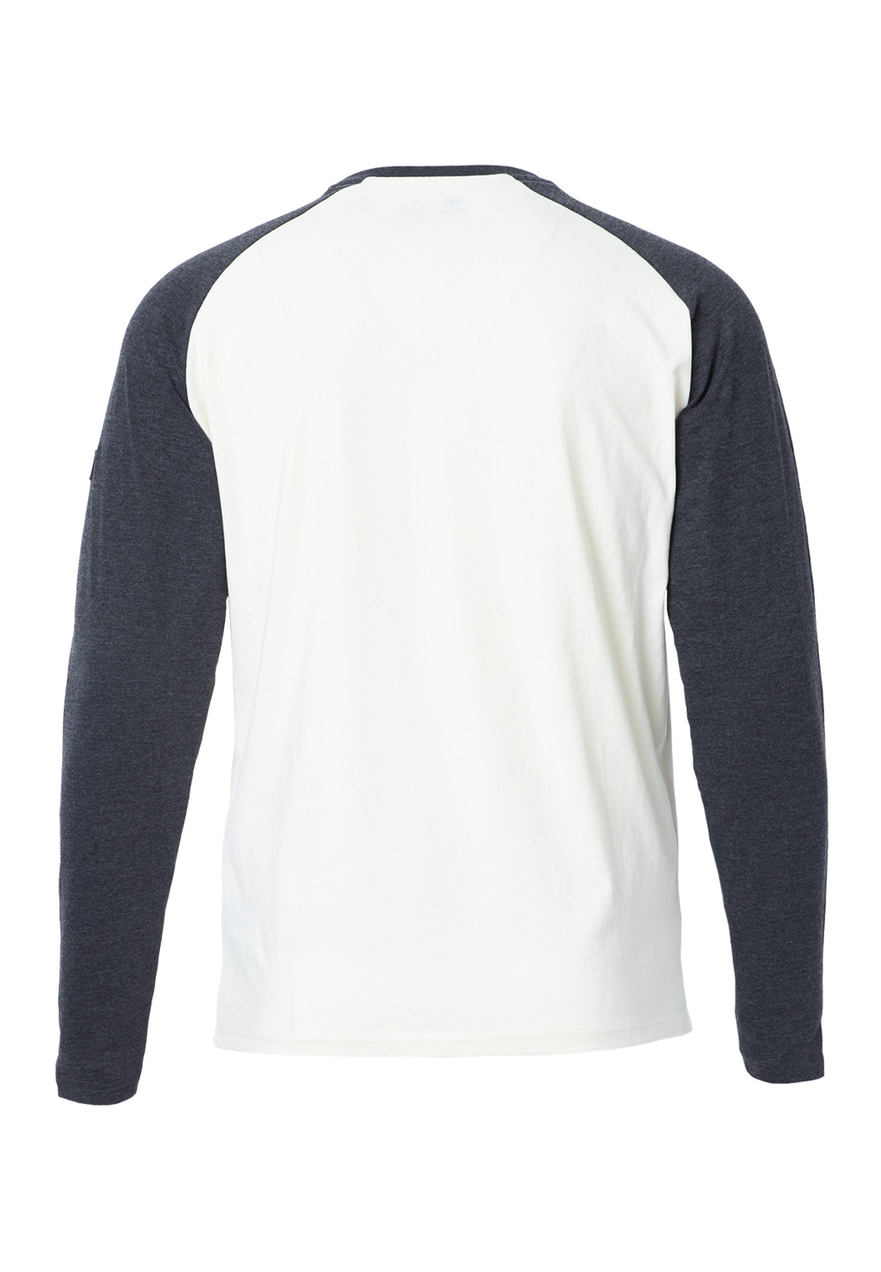 FORSBERG T-Shirt Longsleeve mit Gummi-Patch günstig online kaufen