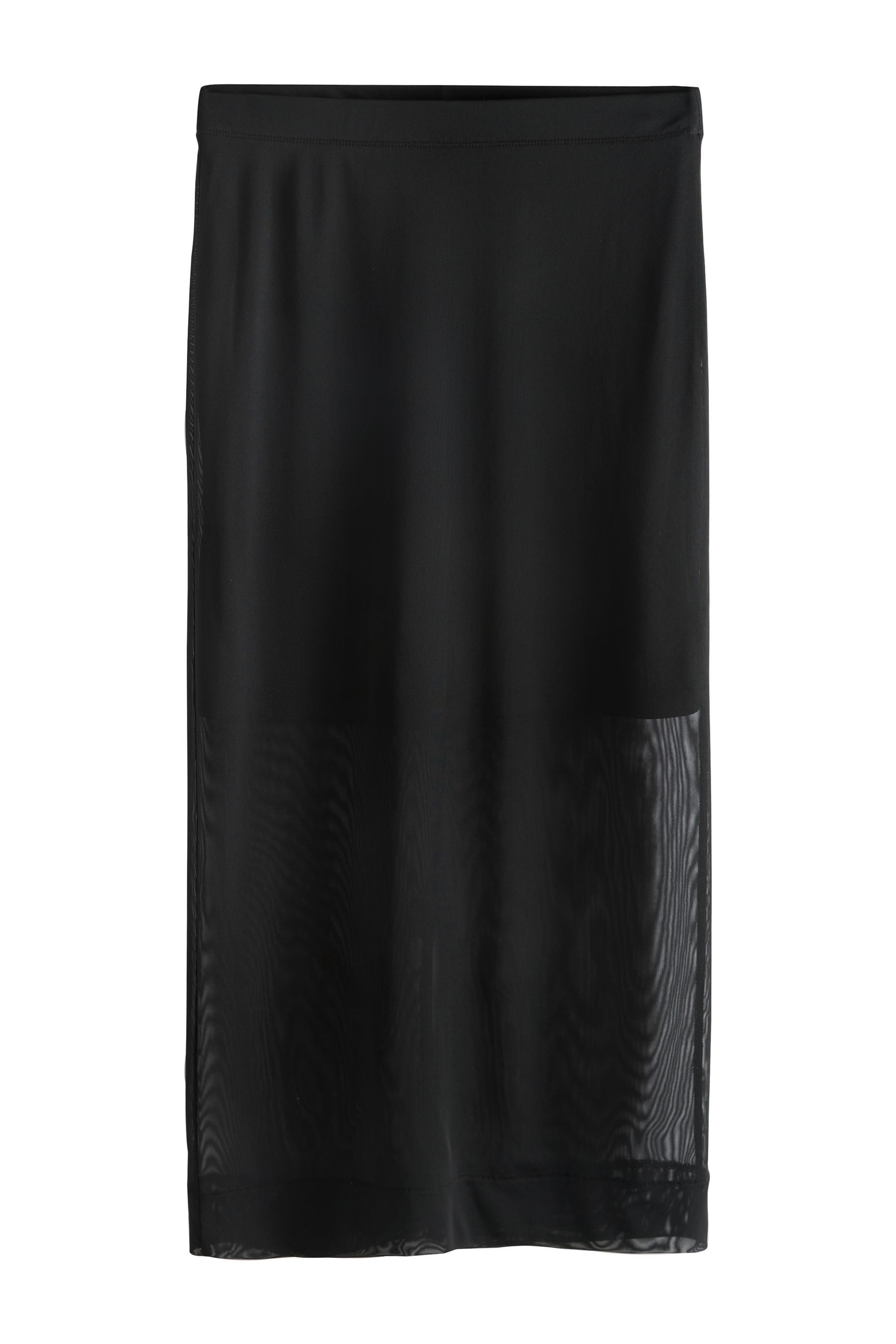 Next Midirock Midi-Bleistiftrock mit Mesh (1-tlg)