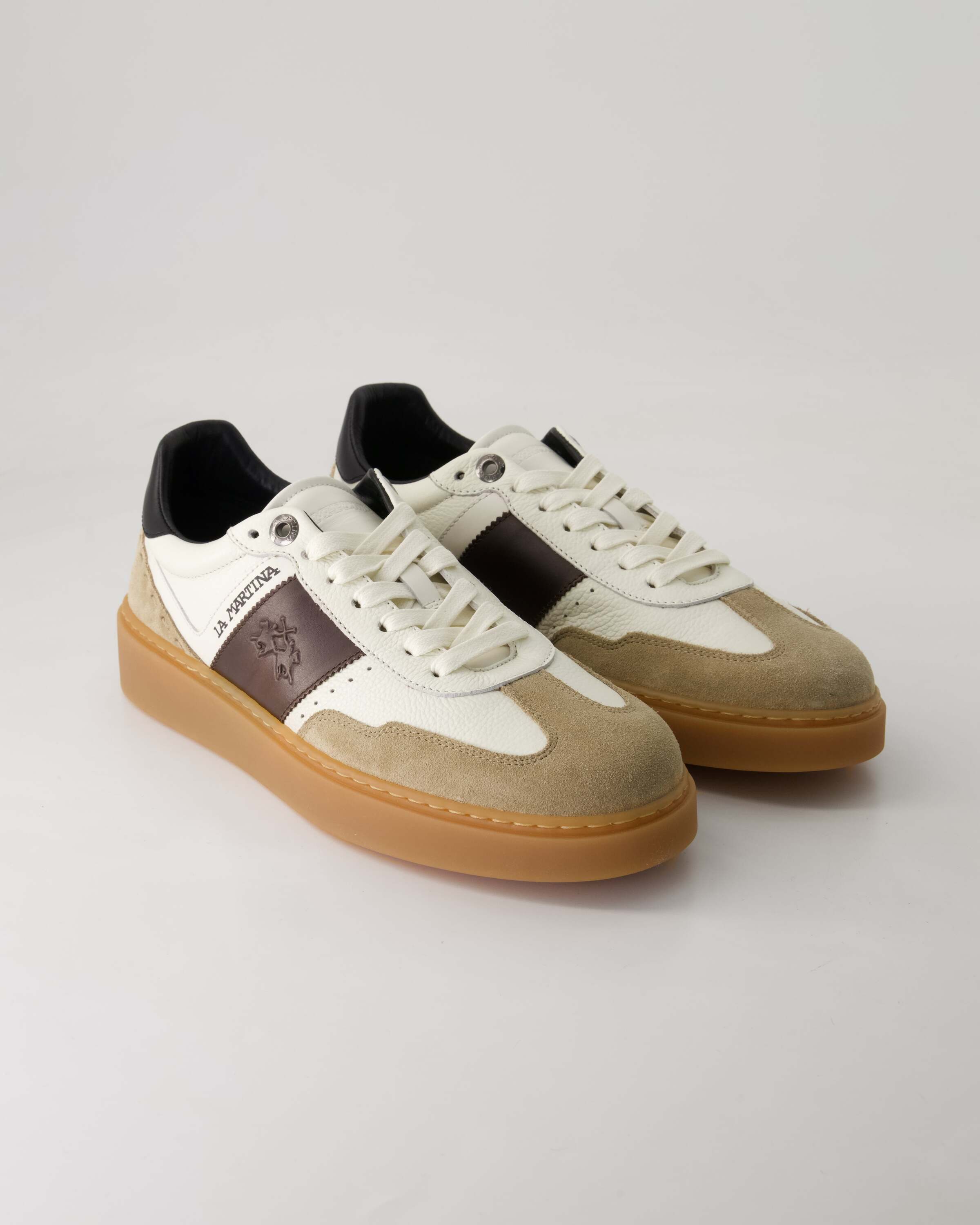 La Martina Lfm252.031.Ae0.Af Sneaker Obermaterial: Leder und Leder günstig online kaufen