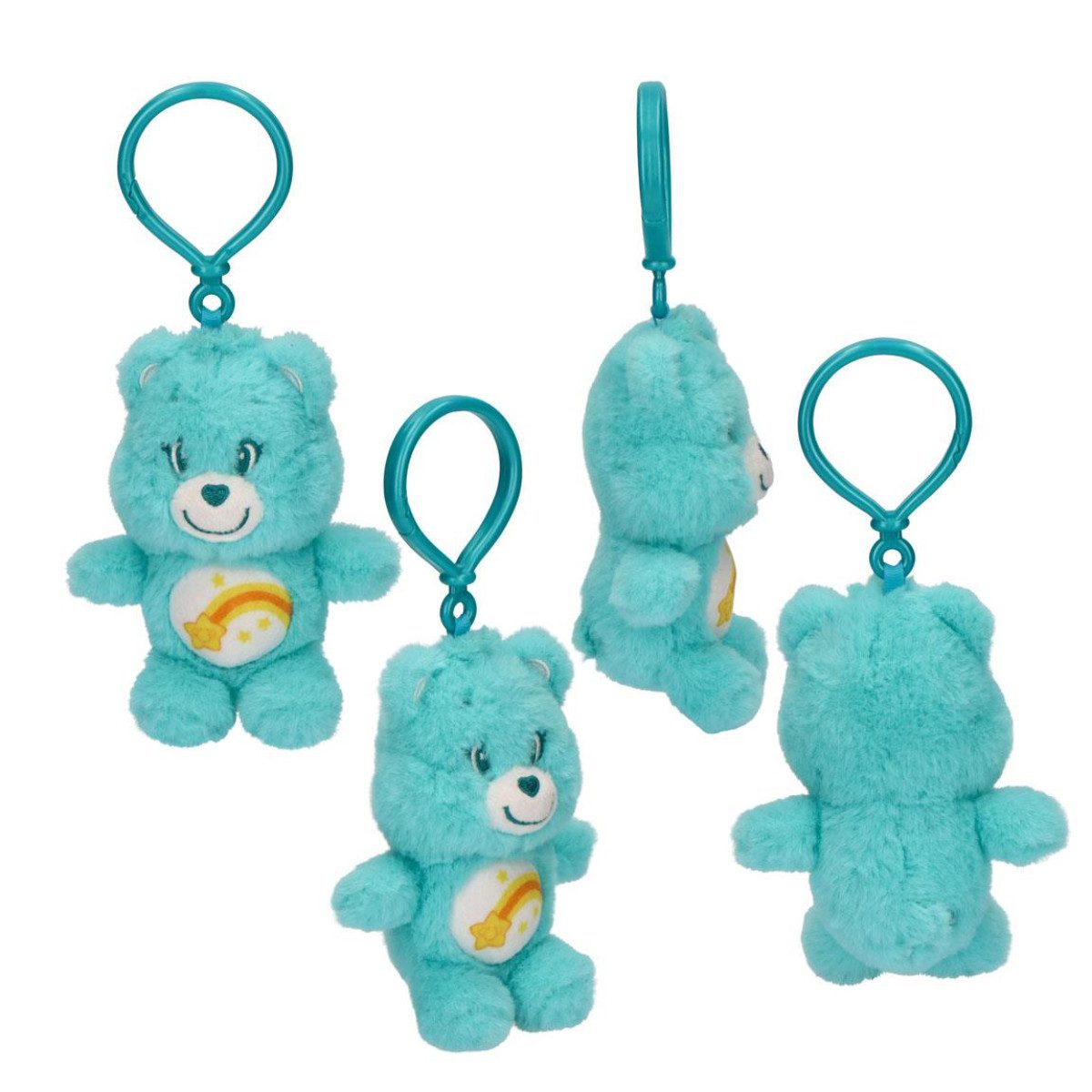 Care Bears Taschenanhänger Bag Clip Kinder aus Polyester für Rucksack und Freizeit (Einzelprodukt)