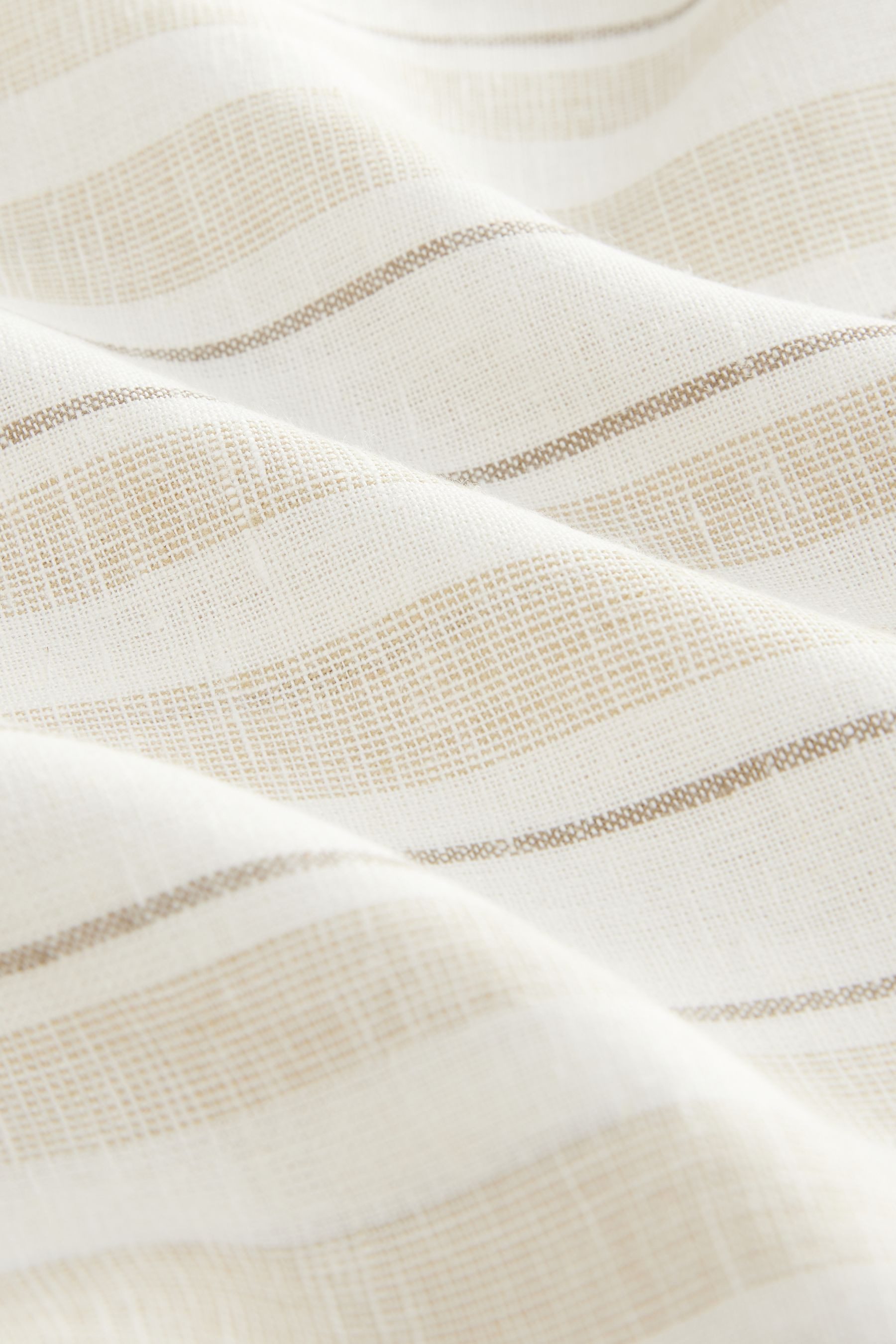 Next Pyjamahose Gestreifte Schlafanzughose aus Leinenmix-Gewebe (1-tlg) günstig online kaufen