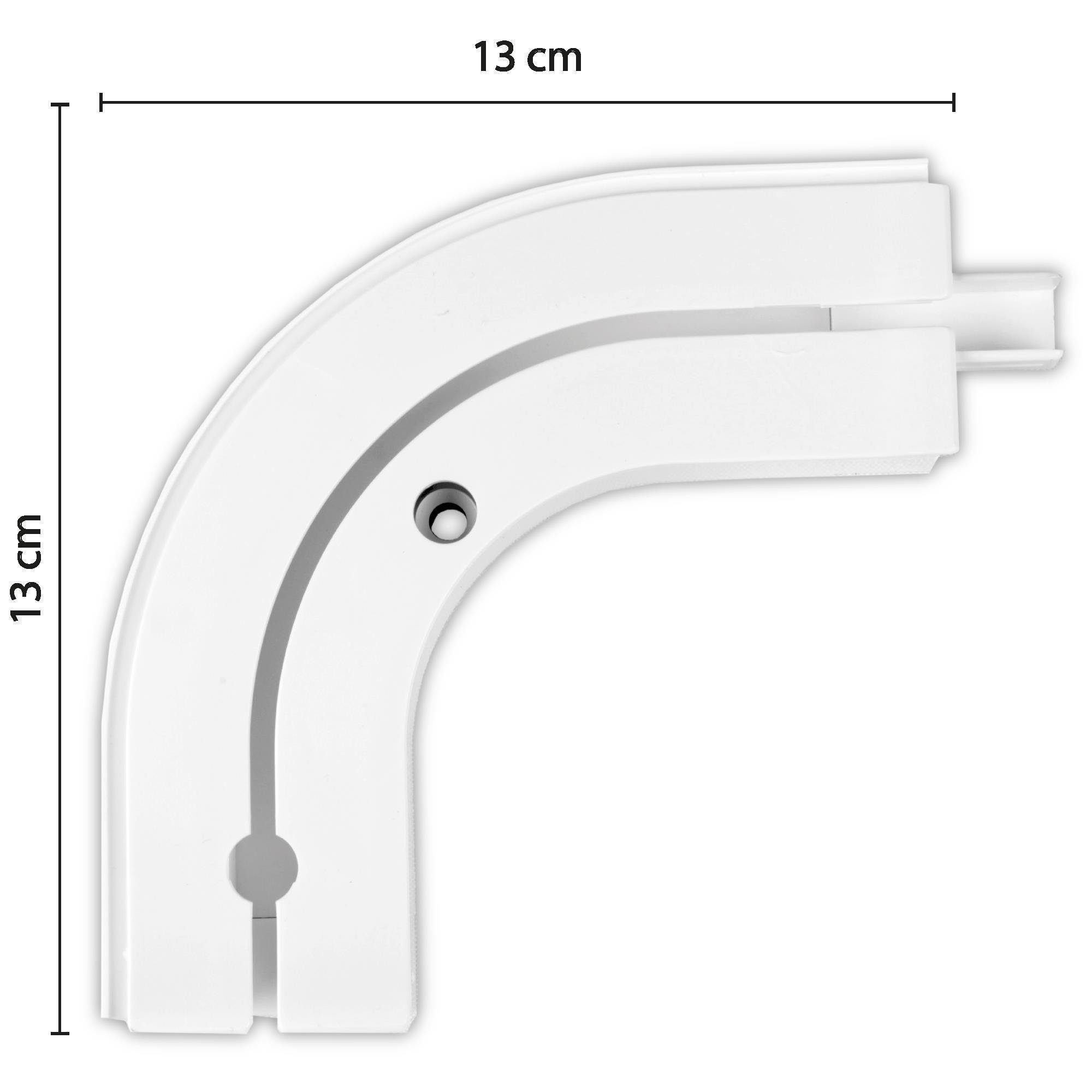 Bestgoodies Gardinenstange, 1-läufig, Kunststoff, Gardinen Innenlaufschiene günstig online kaufen