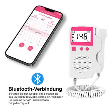 Welikera Video-Babyphone Fetaler Herzfrequenzmesser, empfindliche Sonde 0 Strahlung