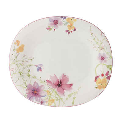 Villeroy & Boch Speiseteller Mariefleur Basic ovaler Speiseteller, (1 St)