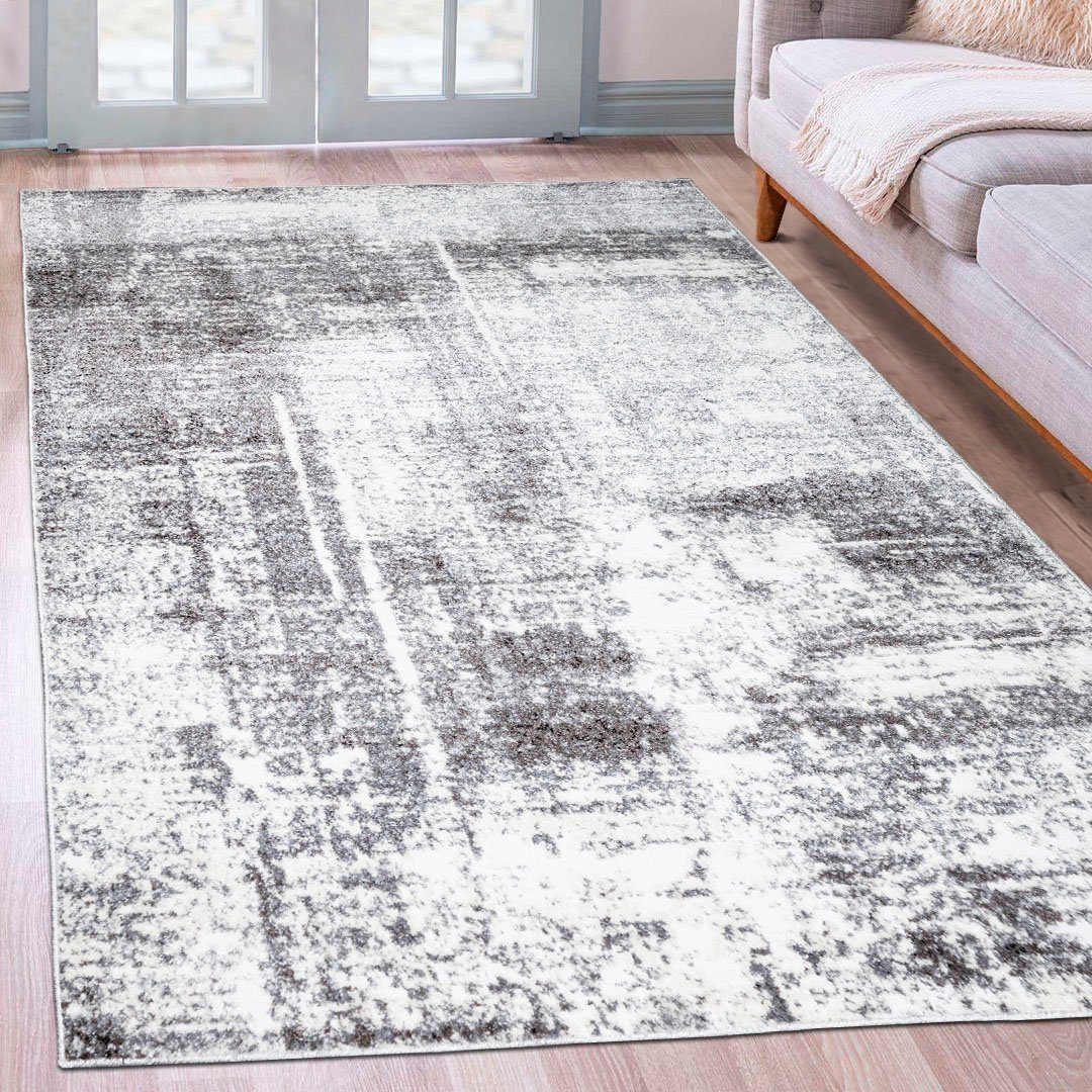 OTTO home Teppich Salsa, rechteckig, Höhe: 9 mm, mit besonders weichem Flor, Kurzflor, im Vintage-Look, dichte Qualität