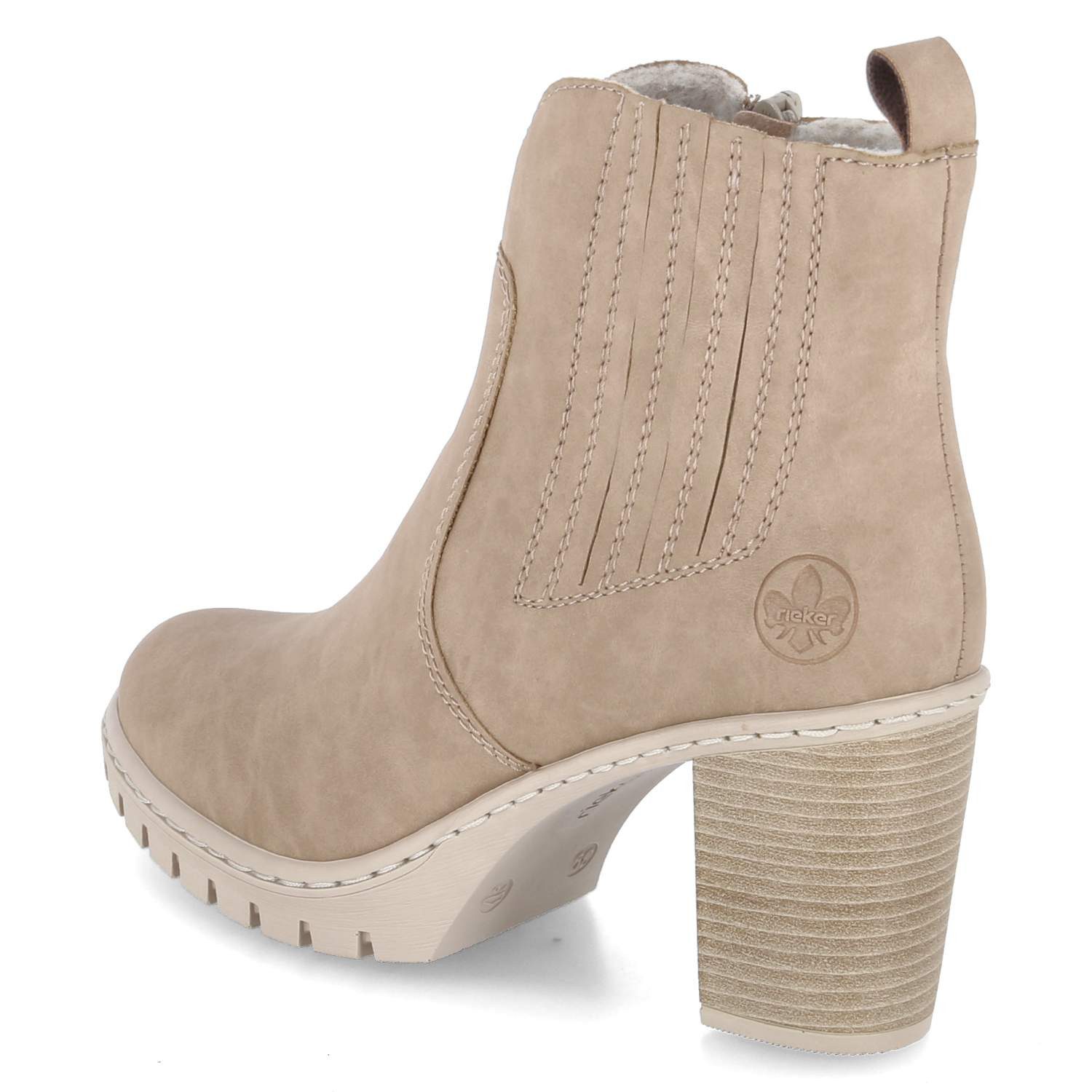 Rieker Rieker Y2571-20 Damen Synthetik taupe Schlupfstiefel