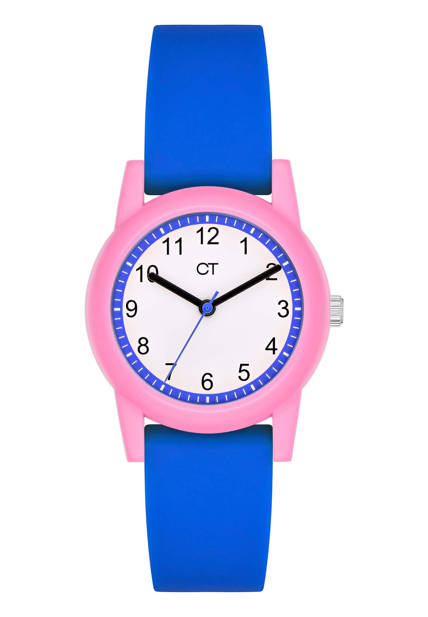Quarzuhr blau TIME Armbanduhr COOL