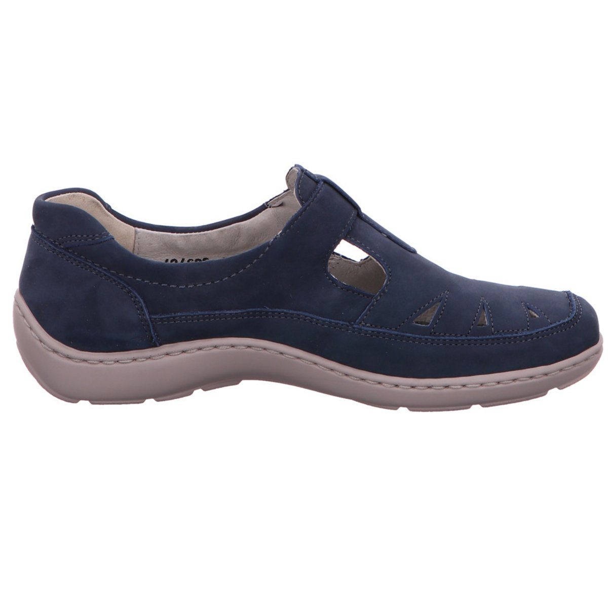 Waldläufer mittel-blau Slipper (1-tlg)