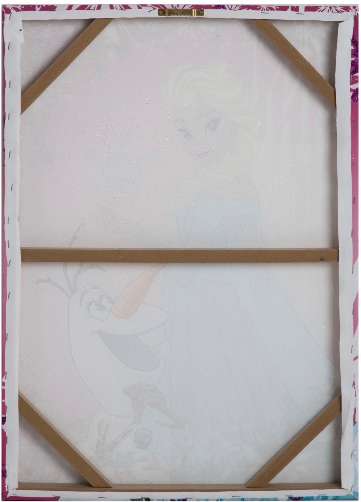 (1 Disney St) Frozen & Leinwandbild Elsa Olaf,