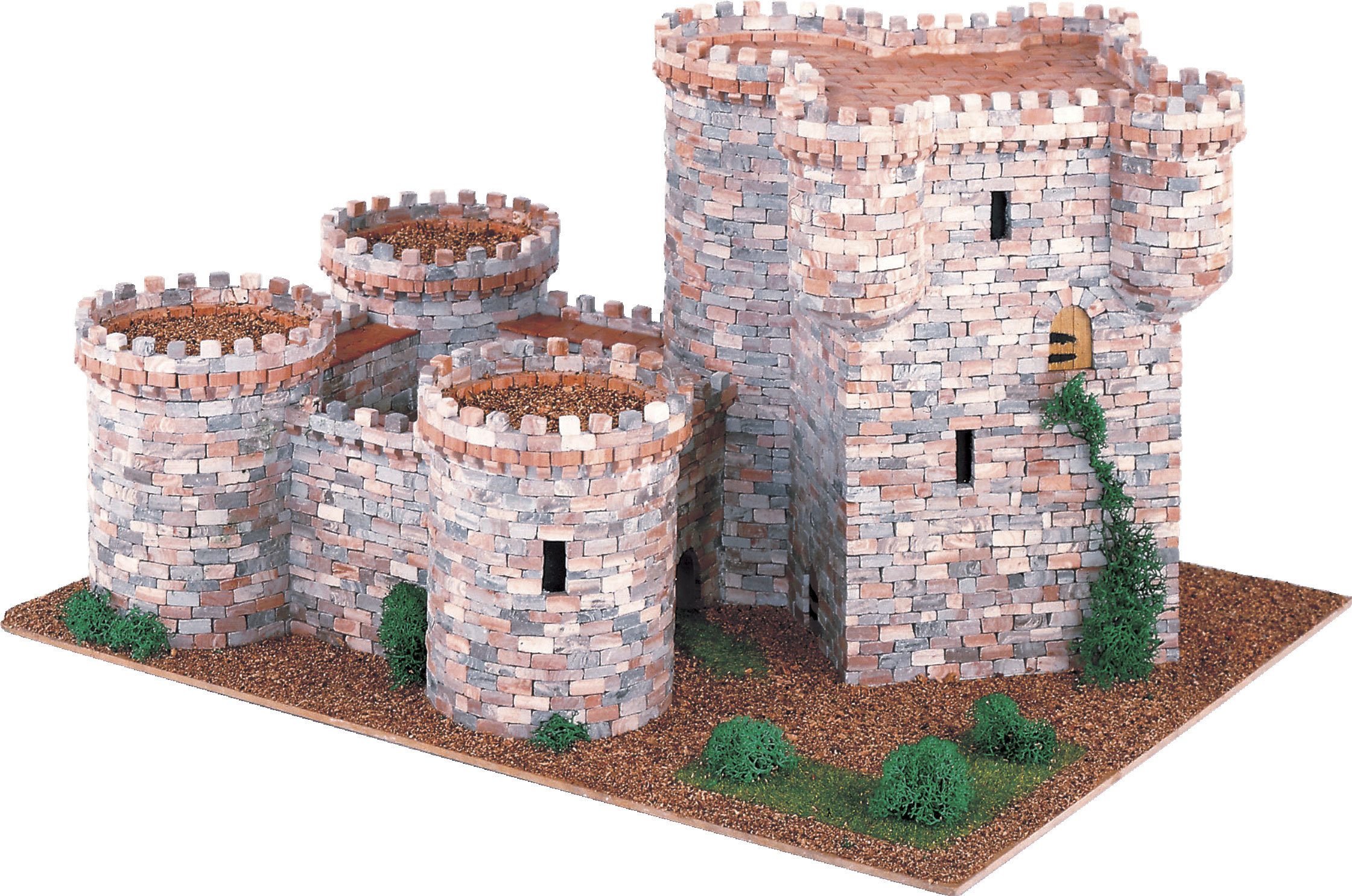 Domus Kits Modellbausatz Castellum 3, Maßstab 1:87, (Modellbausatz, 5720-tlg., Burg), Made in Europe