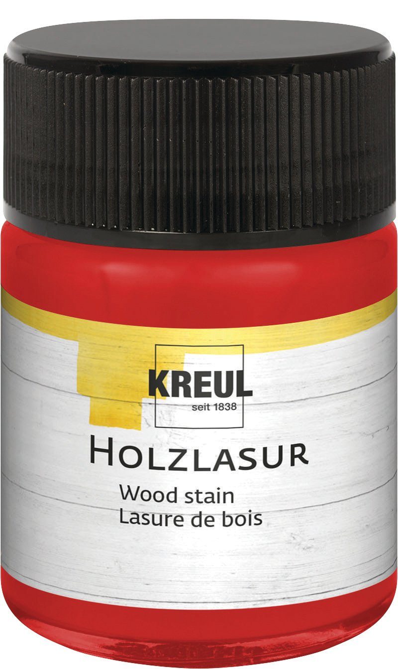 Kreul Holzschutzlasur 50 ml Cherry Hobby