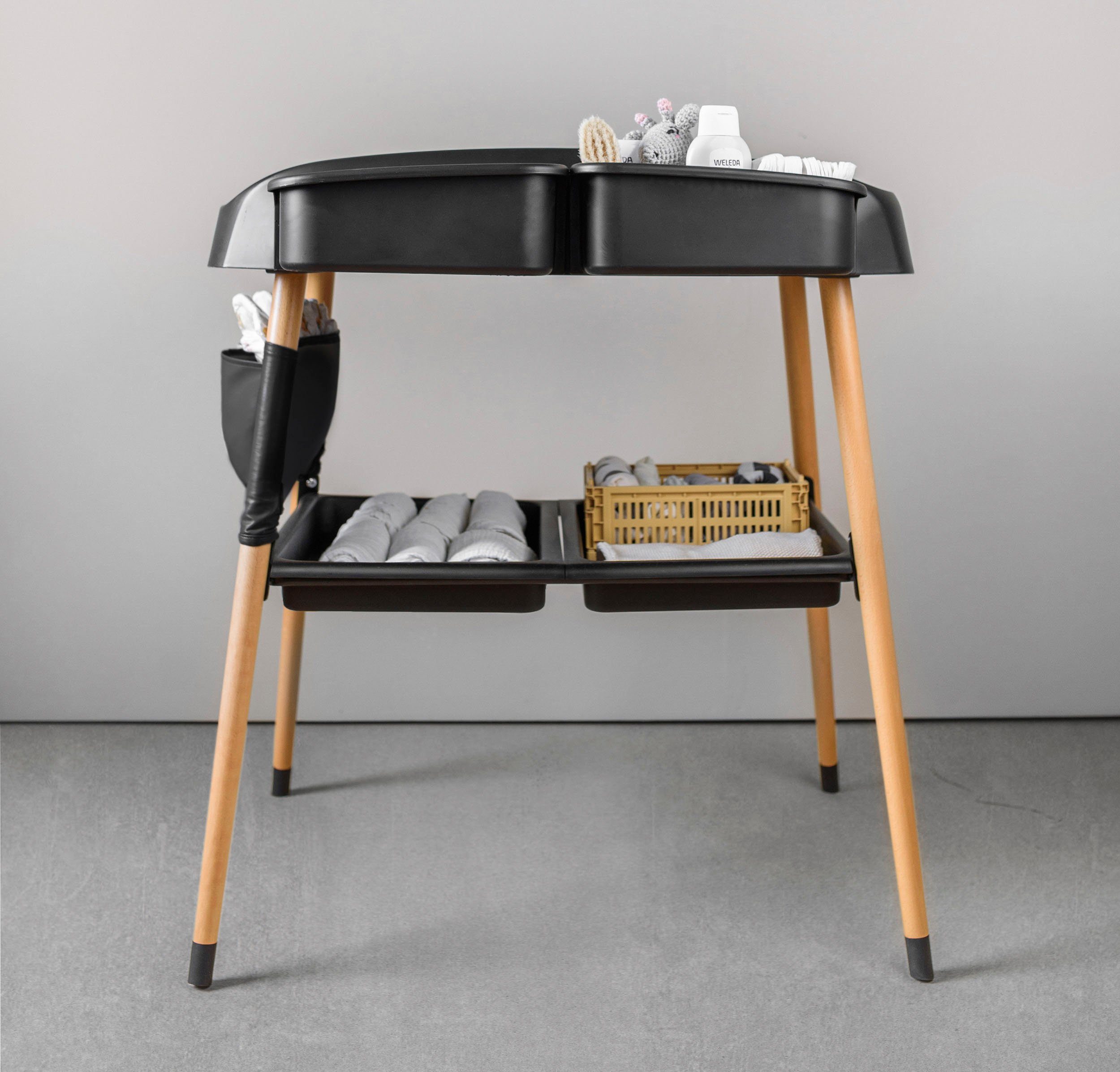 BabyGo Wickeltisch ChangeMe, schwarz, Made in günstig online kaufen