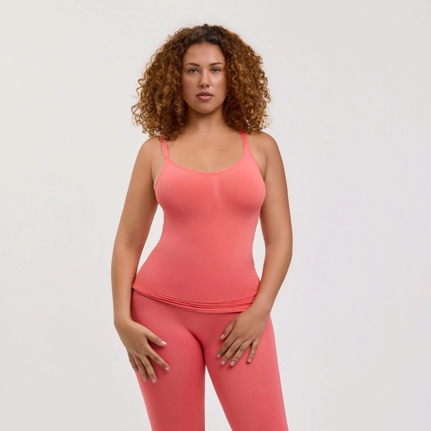 Creamy Fabrics Miederbody Shaping Unterhemd-Coral-XL (1-tlg) günstig online kaufen