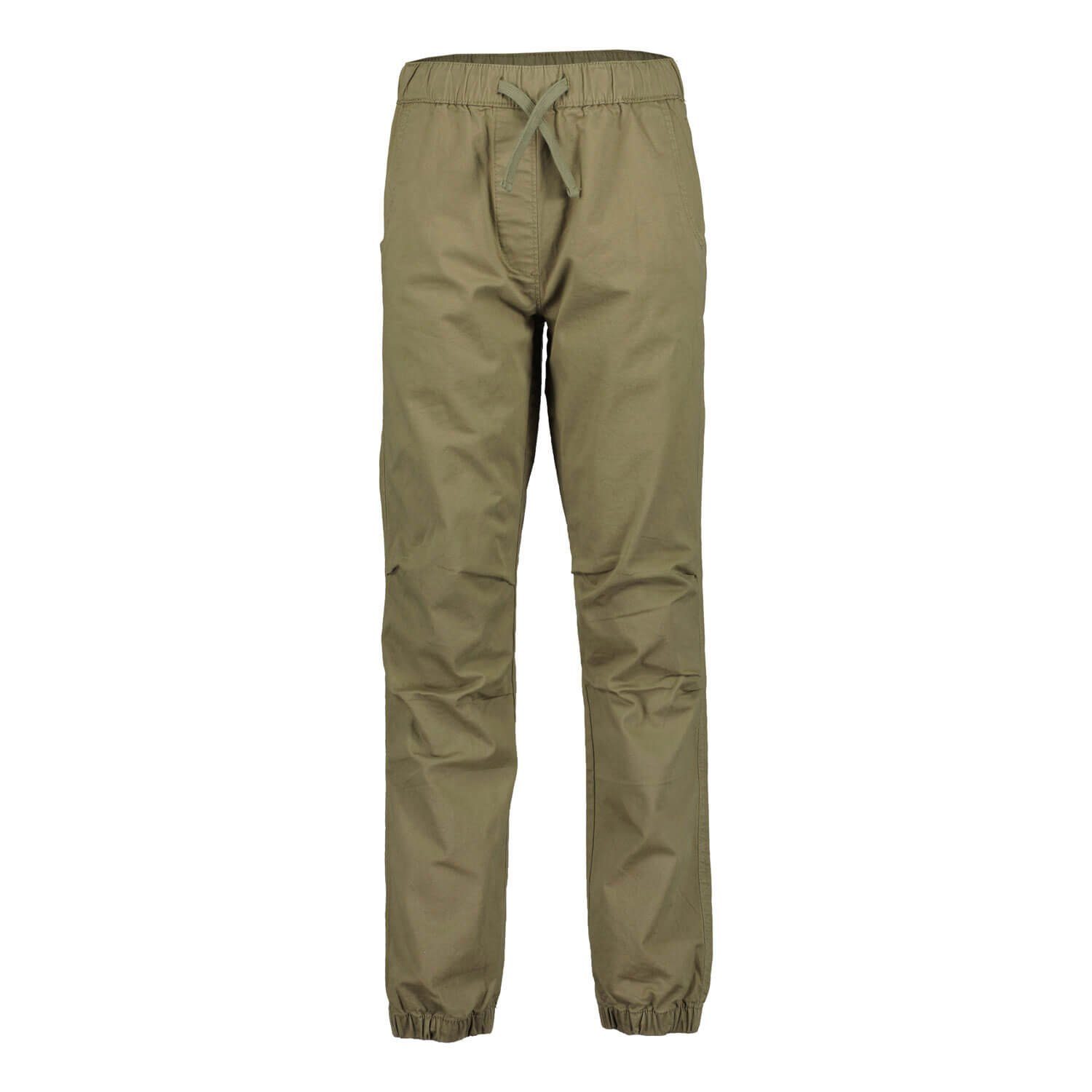 normaler Twill-Hose Unifarben elastischem Bund mit Seven Mädchen & Bundhöhe Chinohose Blue