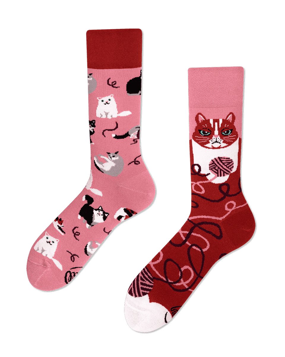 Many Mornings Freizeitsocken Many Mornings Socken Playful Cat (1 Paar, 1-Pa günstig online kaufen