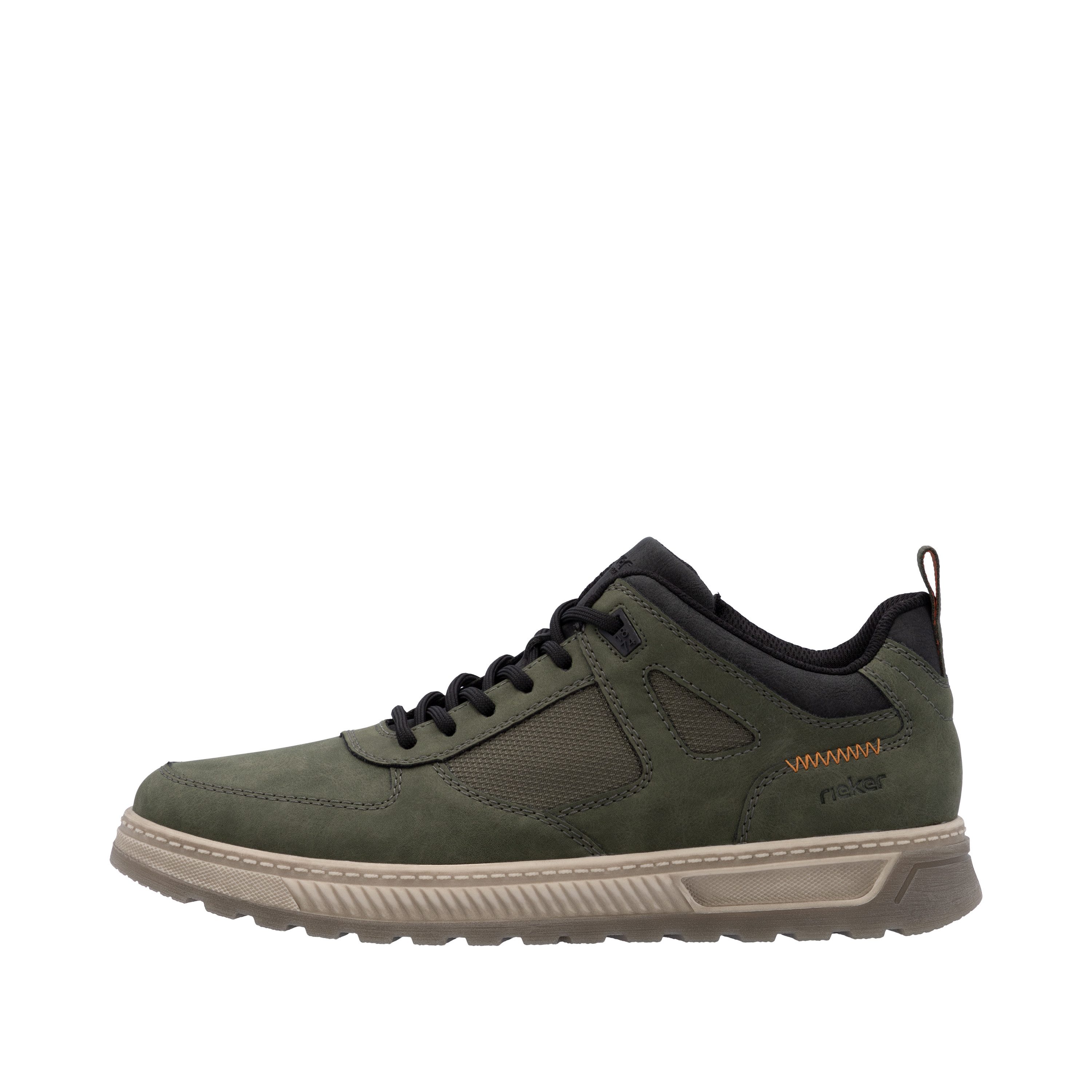 Rieker Sneaker Schnürschuh, Halbschuh, Outdoorschuh mit gepolstertem Schaftrand