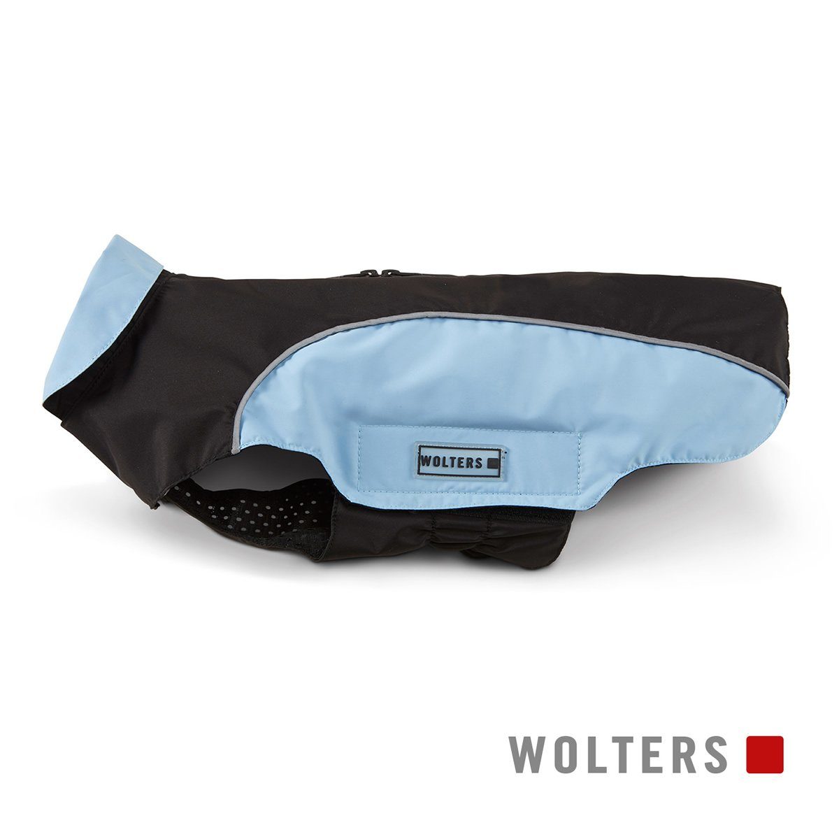 Wolters Hunderegenmantel Regenjacke Easy Rain schwarz/sky blue