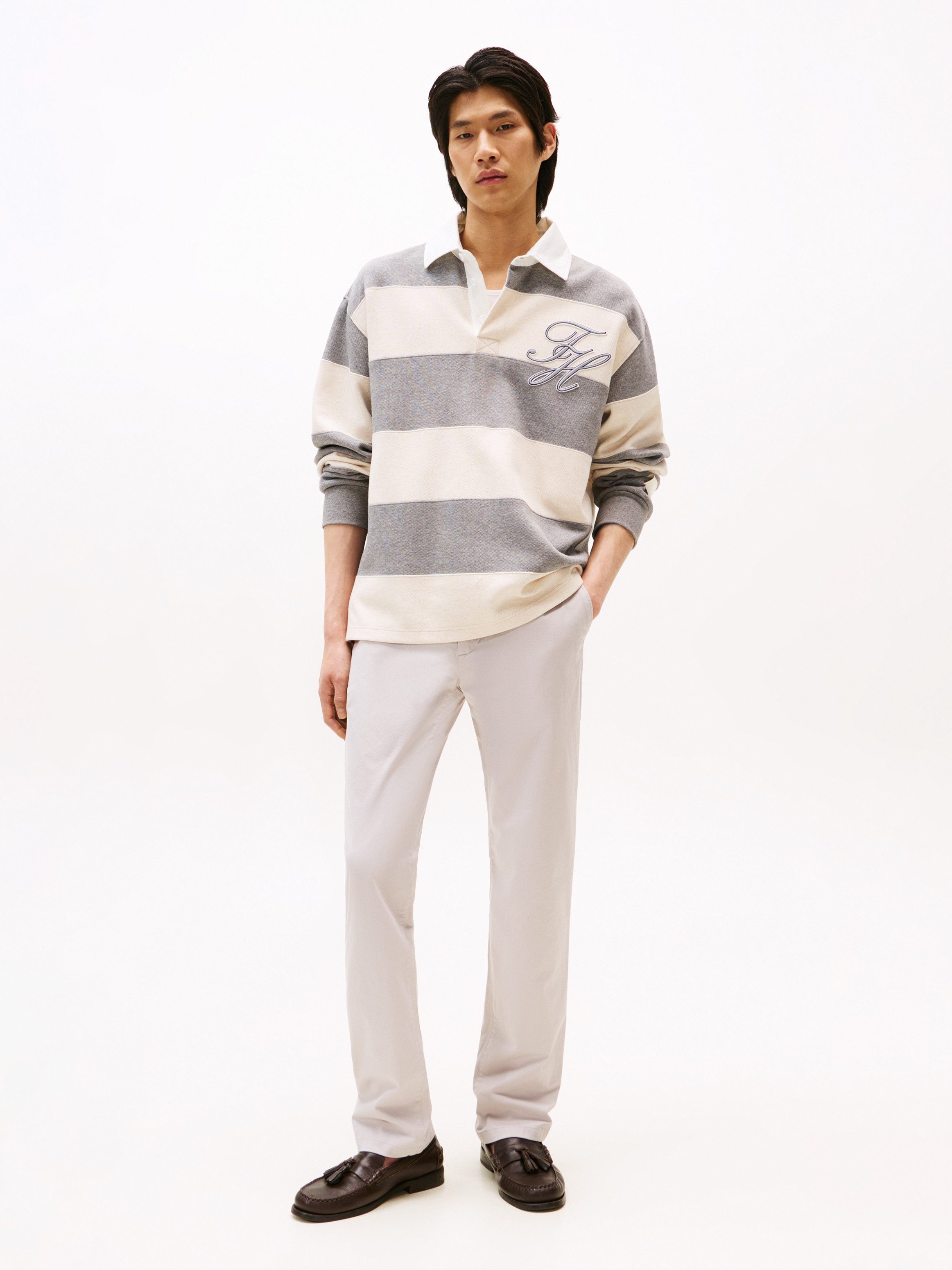 Tommy Hilfiger Chinohose DENTON ESSENTIAL Gerades Bein, Schlichte Optik