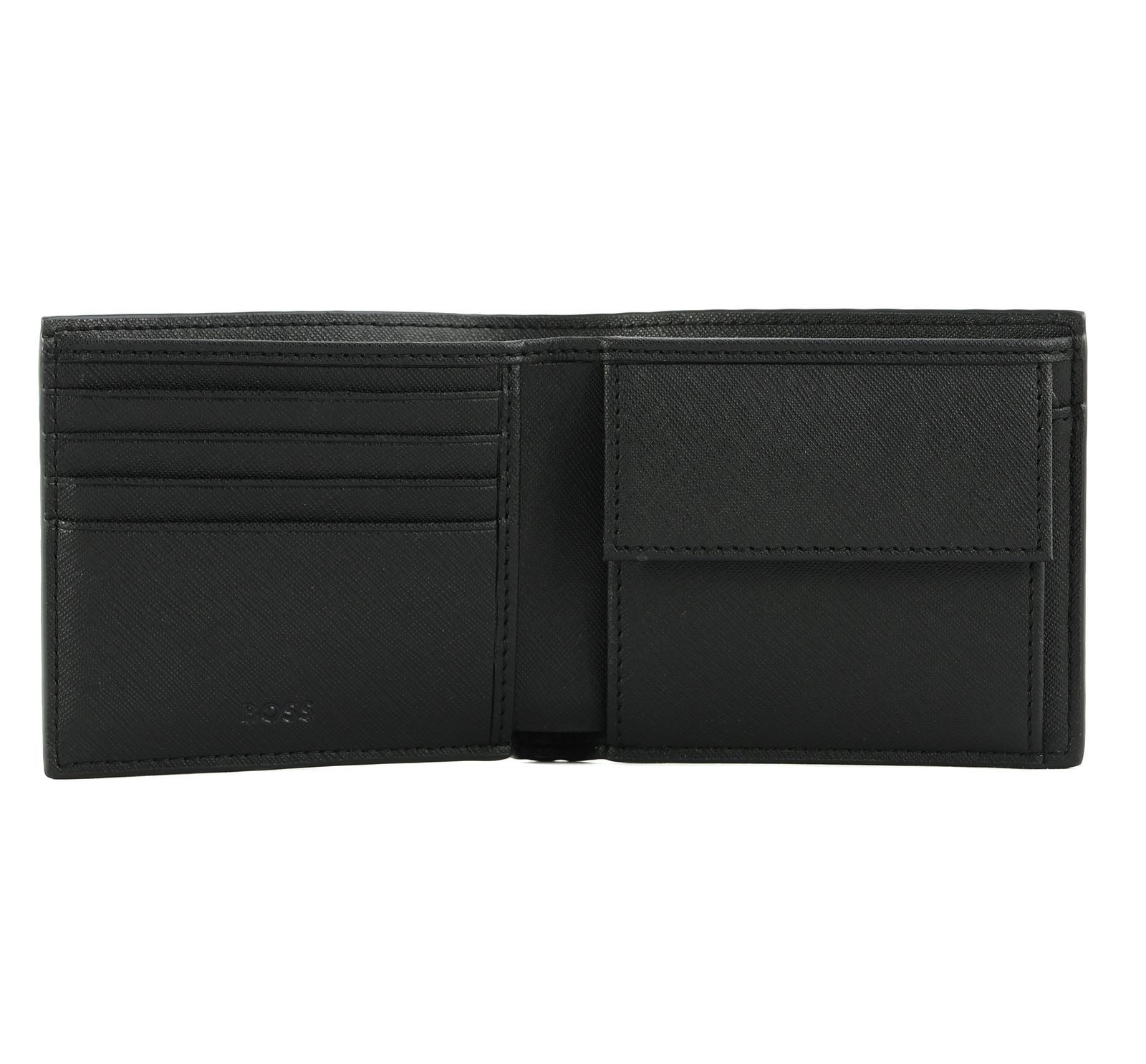 BOSS Geldbörse 4 CC Coin Wallet, aus echtem Leder günstig online kaufen