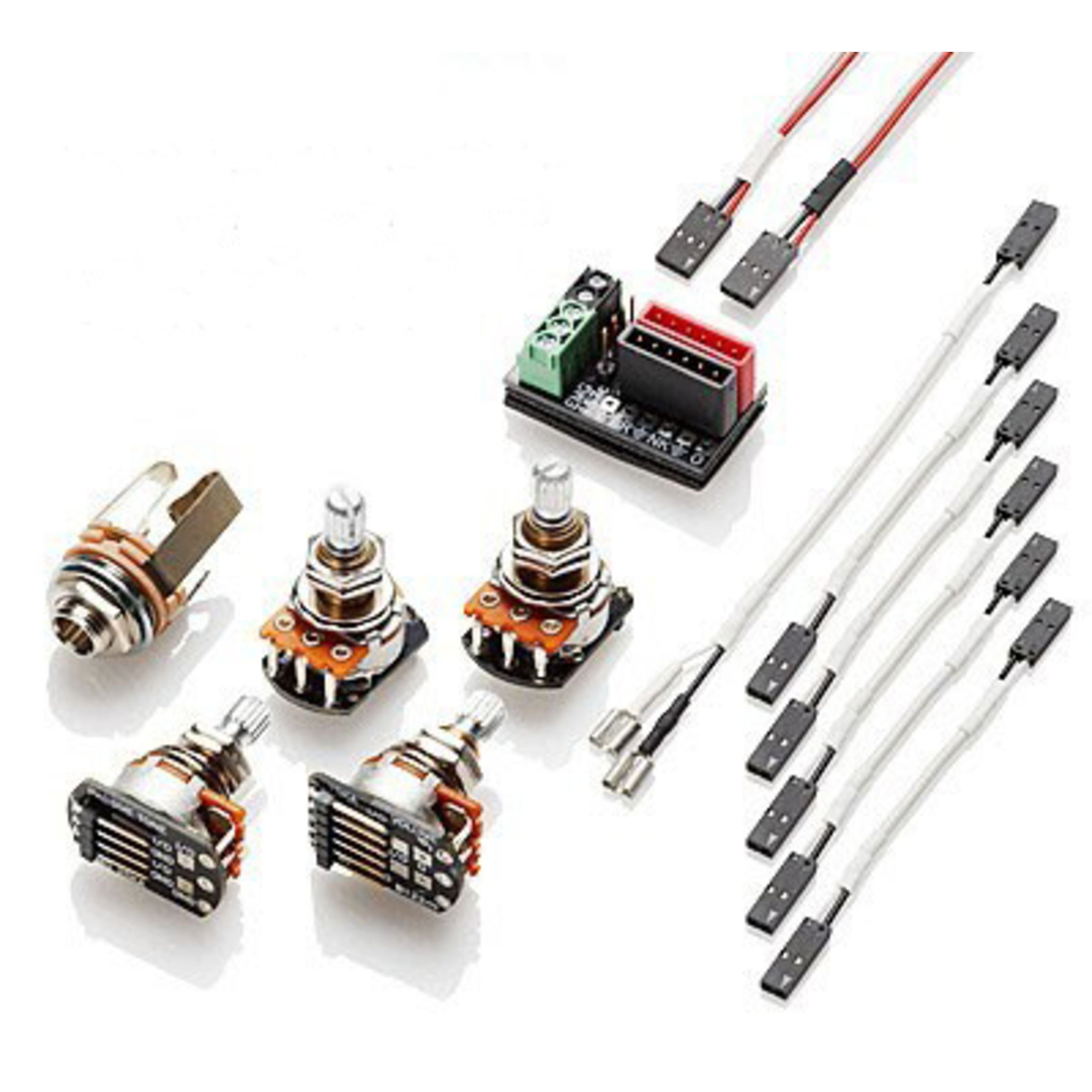 EMG Tonabnehmer, (Pickup HZ Wiring Kit, E-Gitarre Tonabnehmer, Humbucker), Pickup HZ Wiring Kit - Humbucker Tonabnehmer für Gitarren