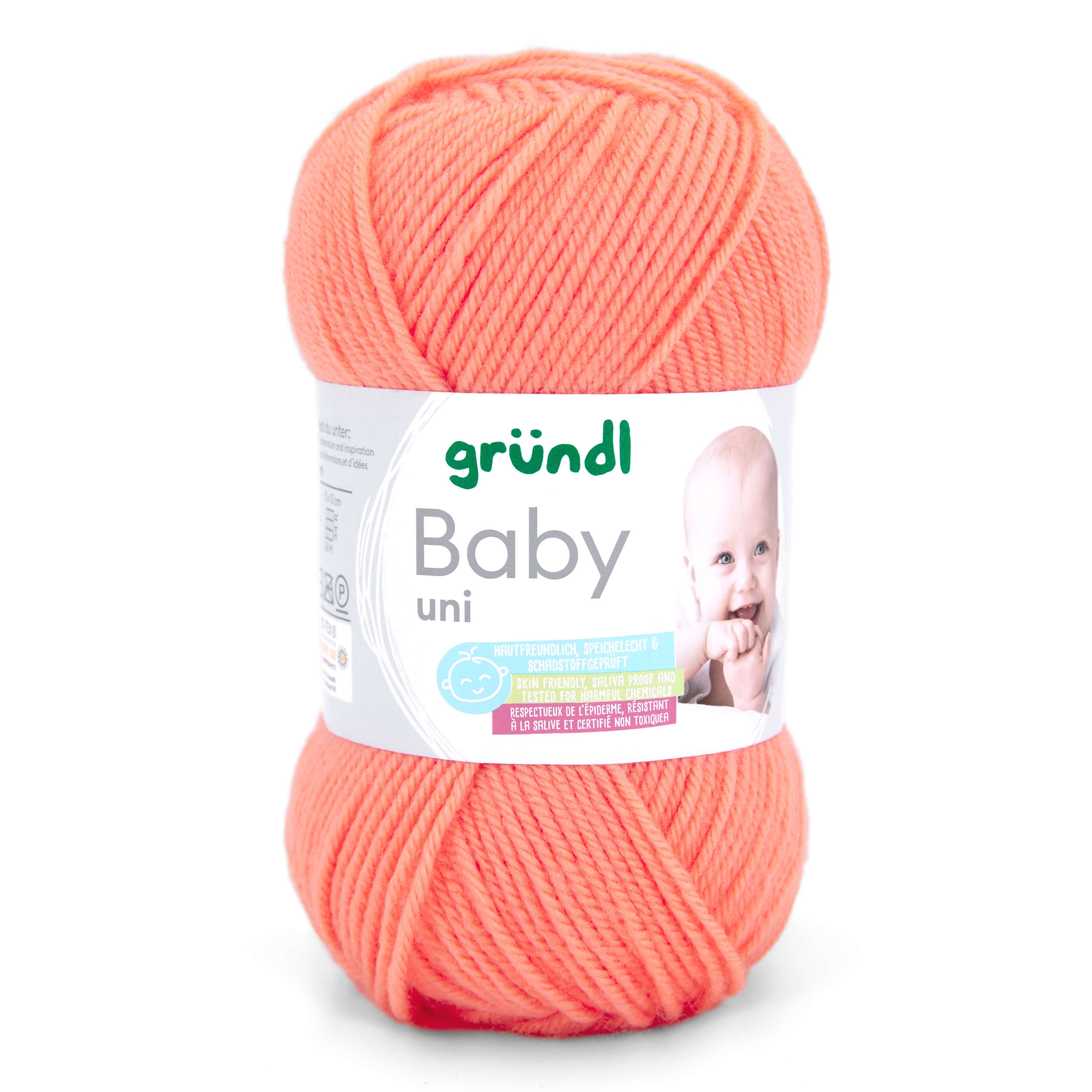 Häkelwolle Wolle Baby uni 50g Babywolle zum Stricken und Häkeln