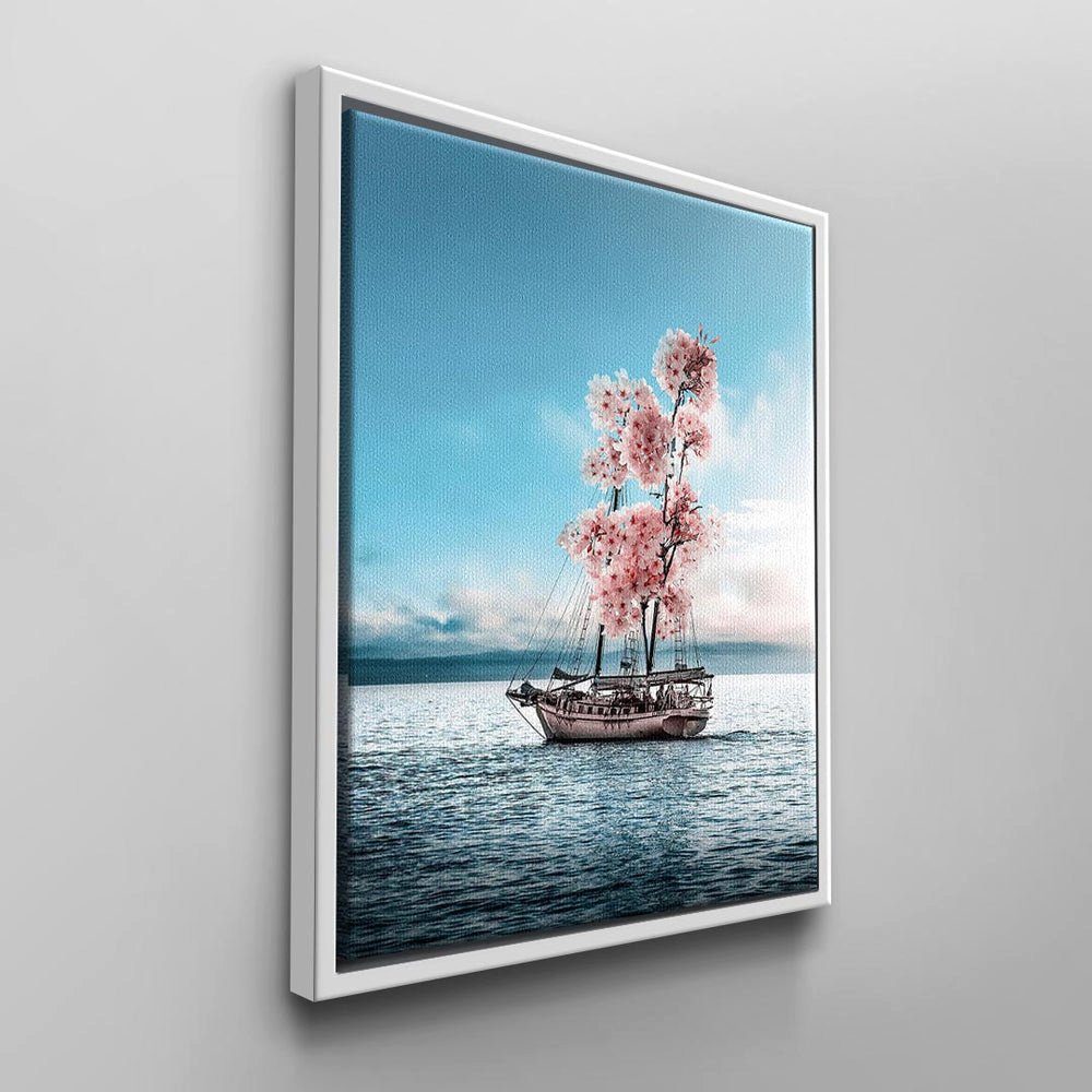 Wandbilder CANVAS Moderne DOTCOM Leinwandbild, weißer DOTCOMCANVAS® Rahmen von