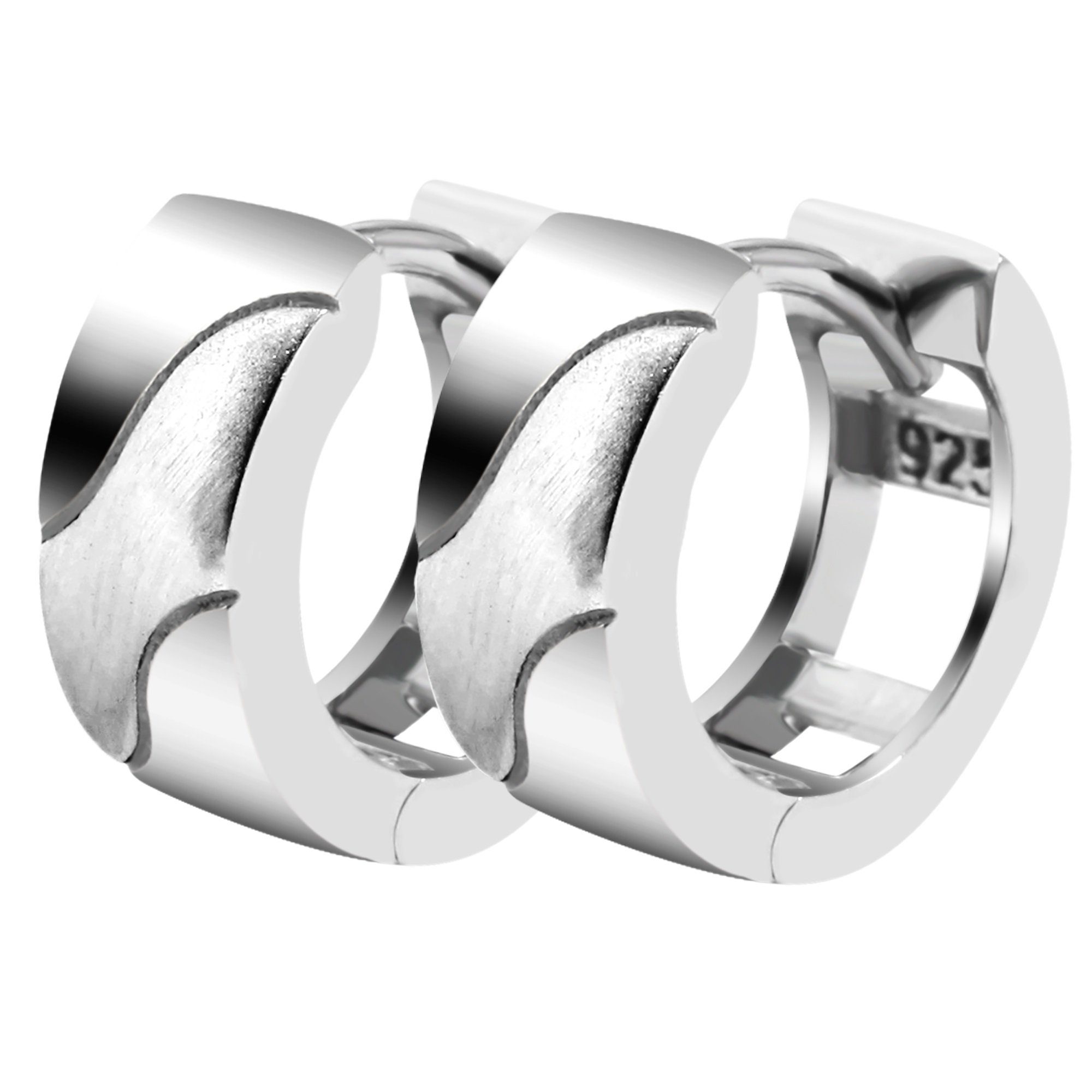 Adelia´s Paar Creolen Damen Creolen aus 925 Sterling Silber Ø 9 mm günstig online kaufen