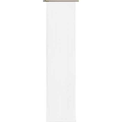 Schiebegardine Newbury, Wirth, Klettband (1 St), blickdicht, Jacquard, Ohne Befestigungszubehör, Breite: 57 cm
