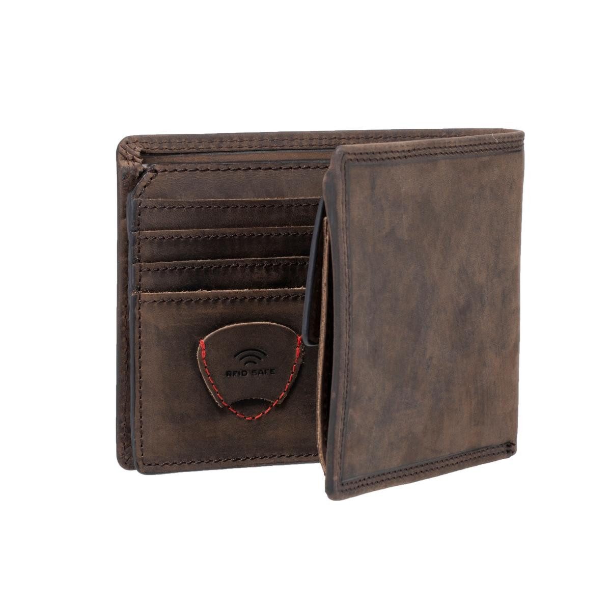 Strellson Geldbörse Baker Street Corbin Billfold H7 Herren Geldbörse Querformat (1 Stück, 1-tlg., B/H/T)ca. 12,5/10/2,5 cm), RFID-Schutz
