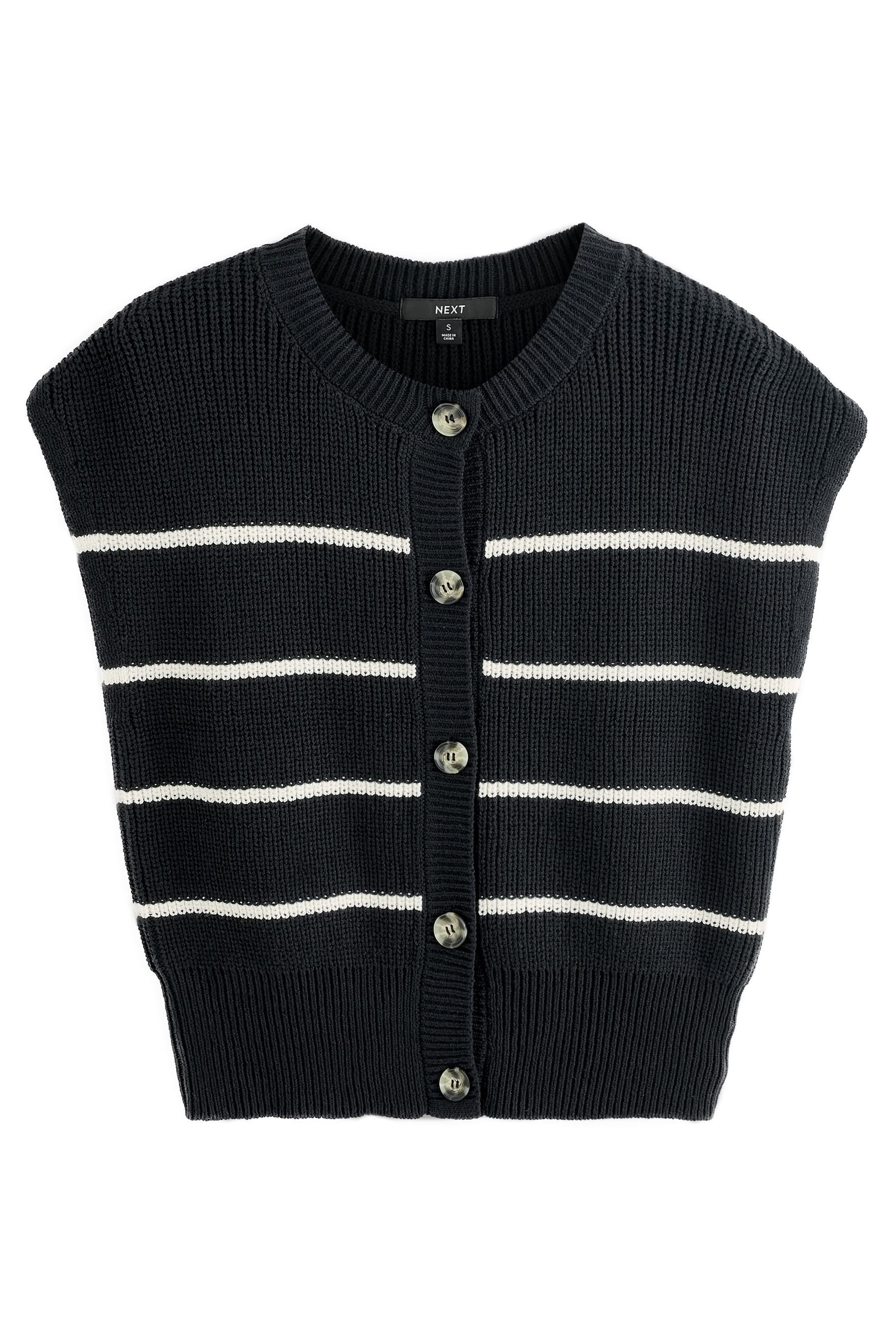 Next Pullunder Durchgeknöpftes, gestricktes Tanktop (1-tlg)