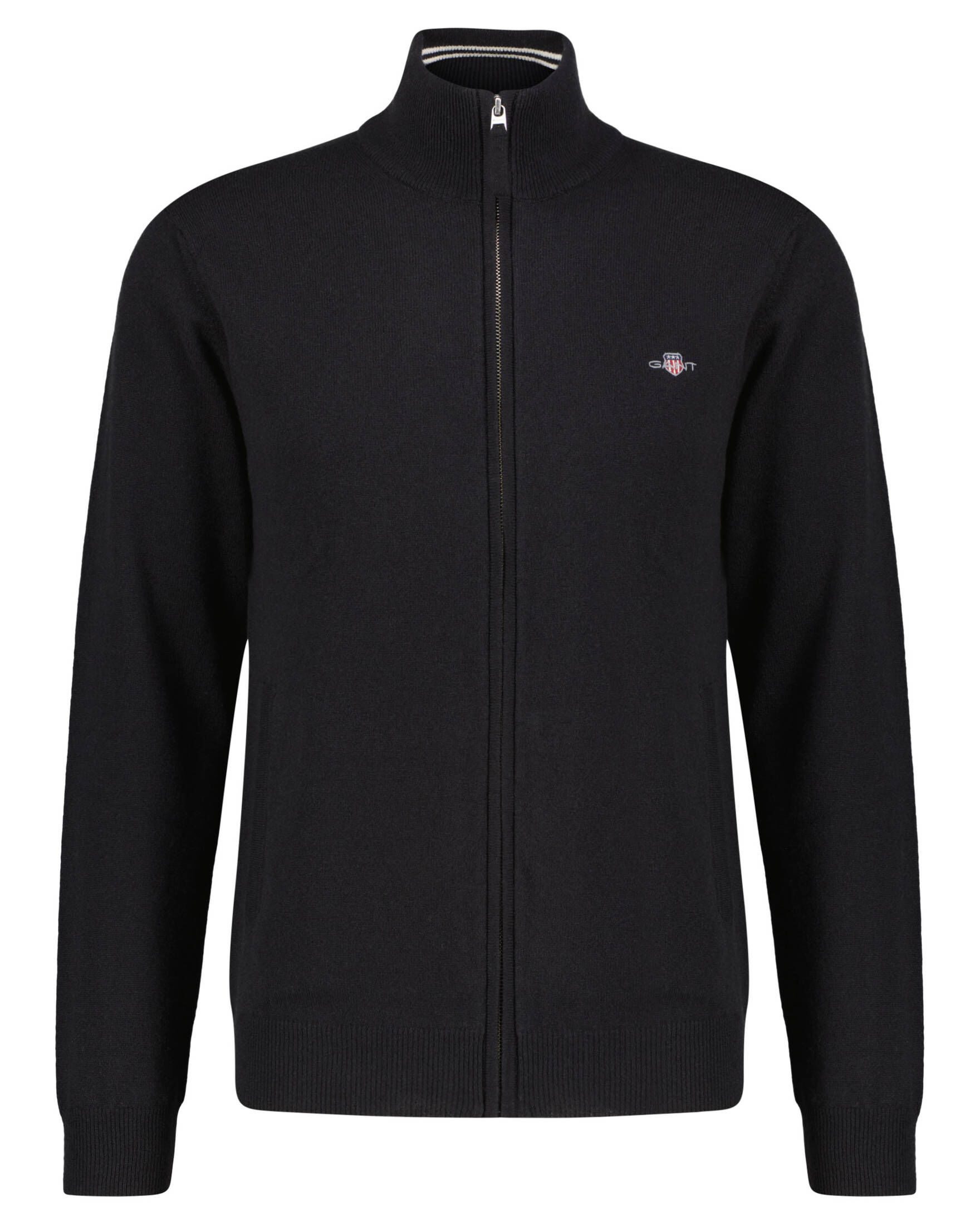 Gant Strickjacke Herren Strickjacke aus Lammwolle günstig online kaufen