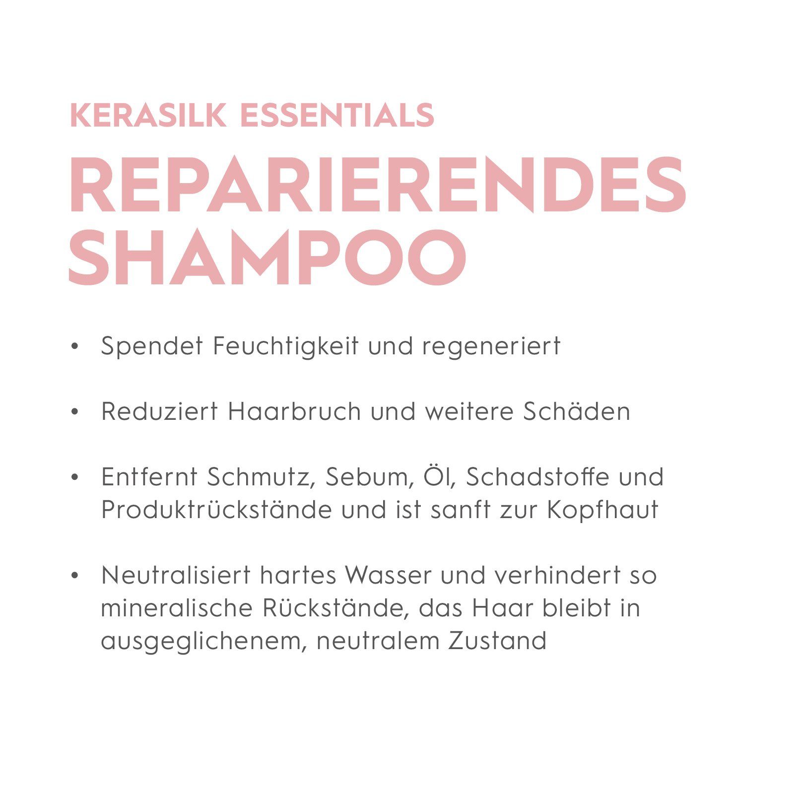 Kerasilk Haarshampoo Reparierendes Shampoo, 1-tlg., vegan
