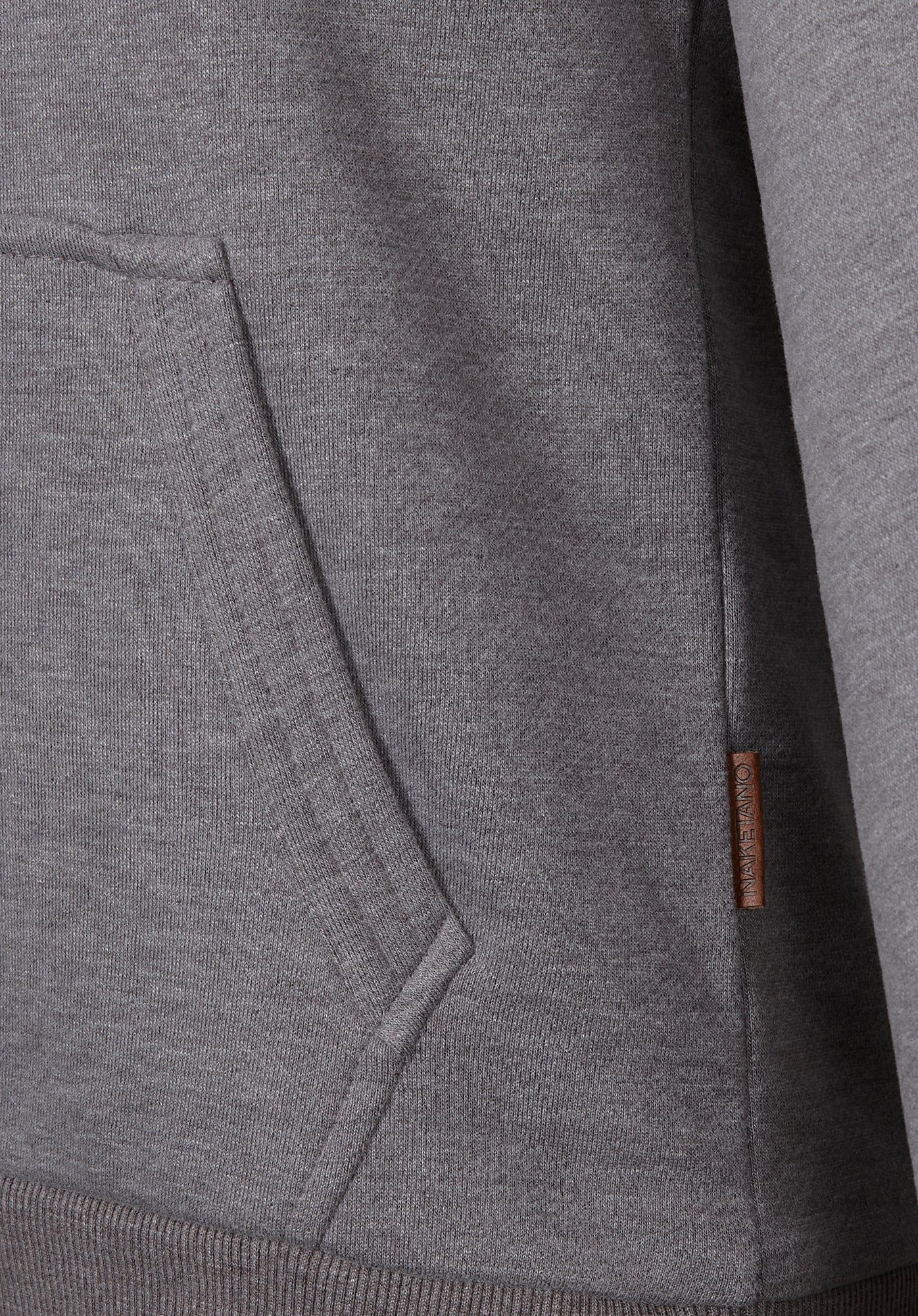 naketano Hoodie Kapuzenpullover Damen Baumwolle, weich, Kapuze, Kängurutasche (Spar-Set, Ina's Lieblingspulli) Hoodie, weiche Sweatware, Rippbündchen, Streetwea – Bild 4 von 5