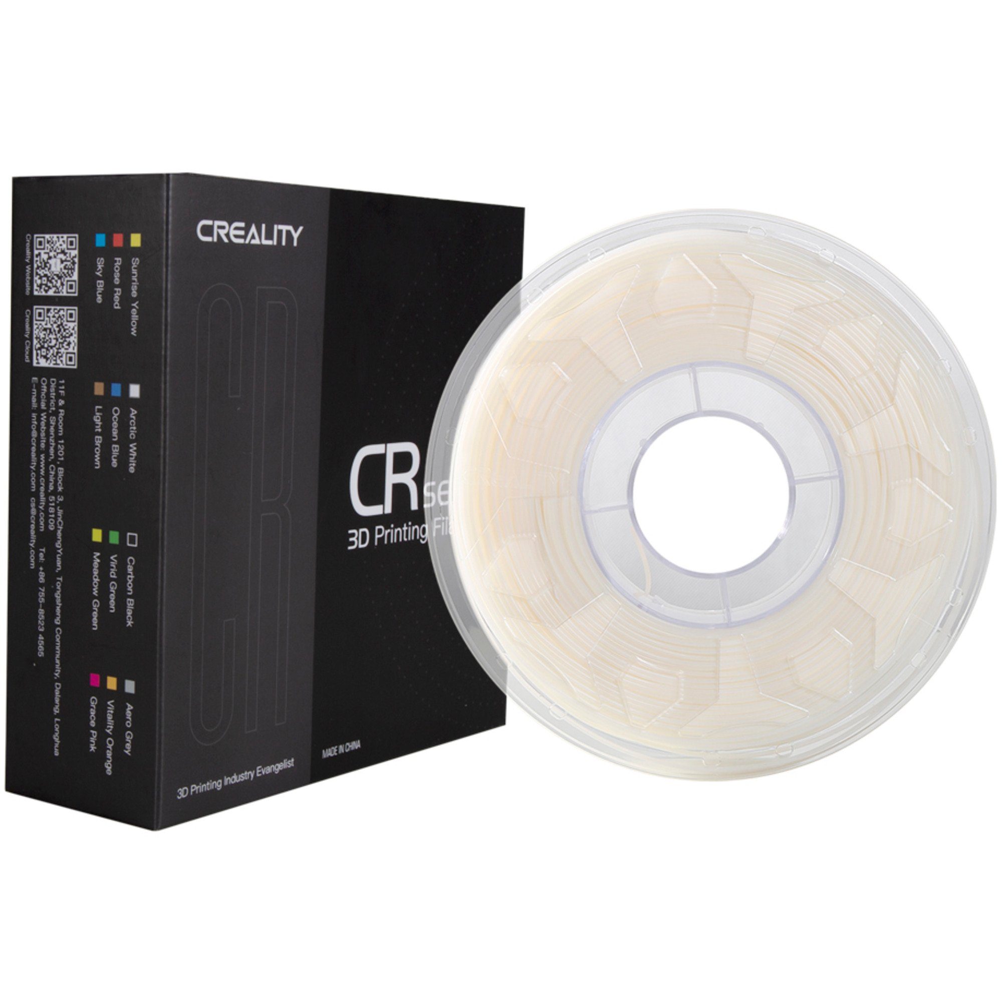Creality Filament Creality CR-PLA Filament White, 3D-Filament, (1