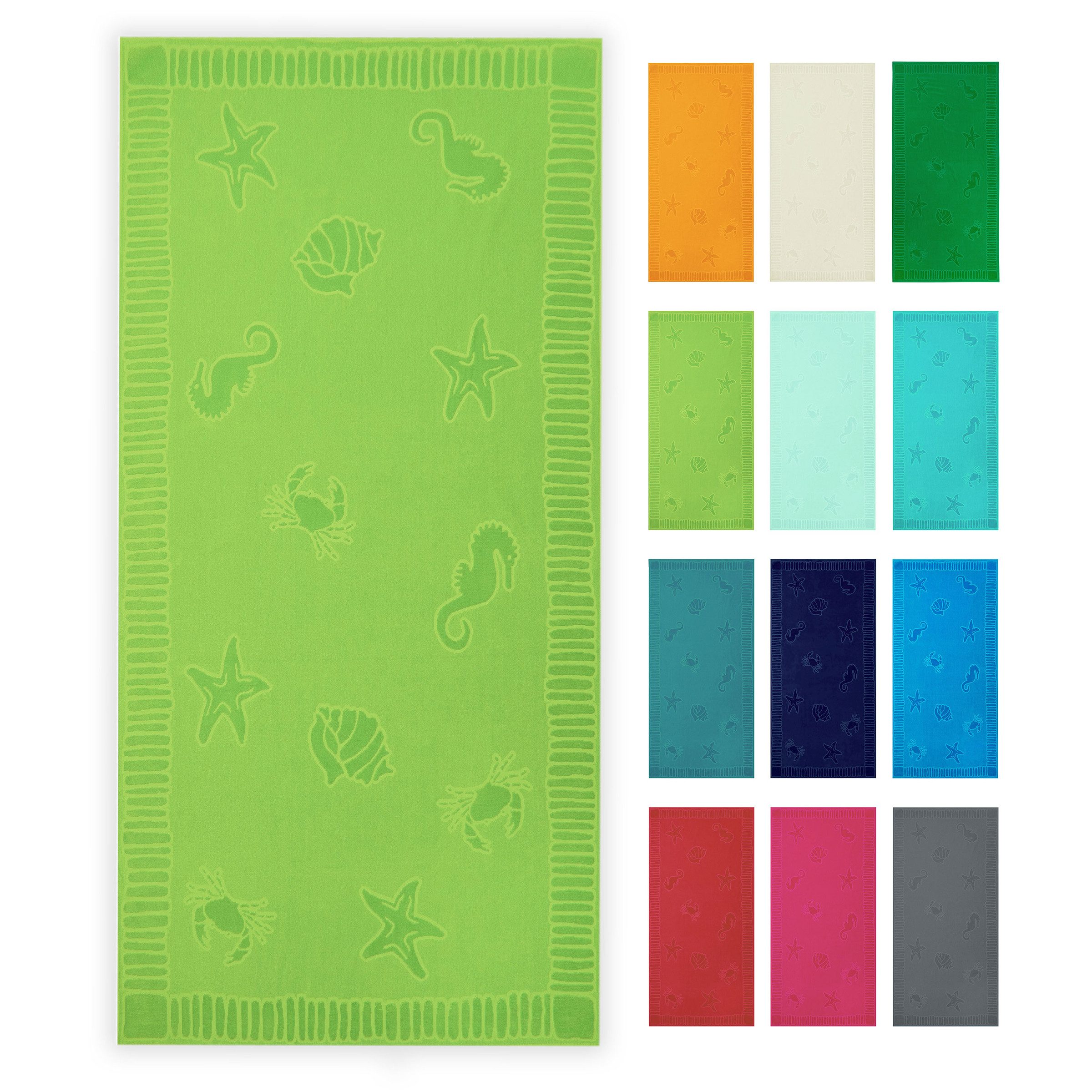 ZOLLNER Strandtuch, Frottier (1-St), 100 x günstig online kaufen
