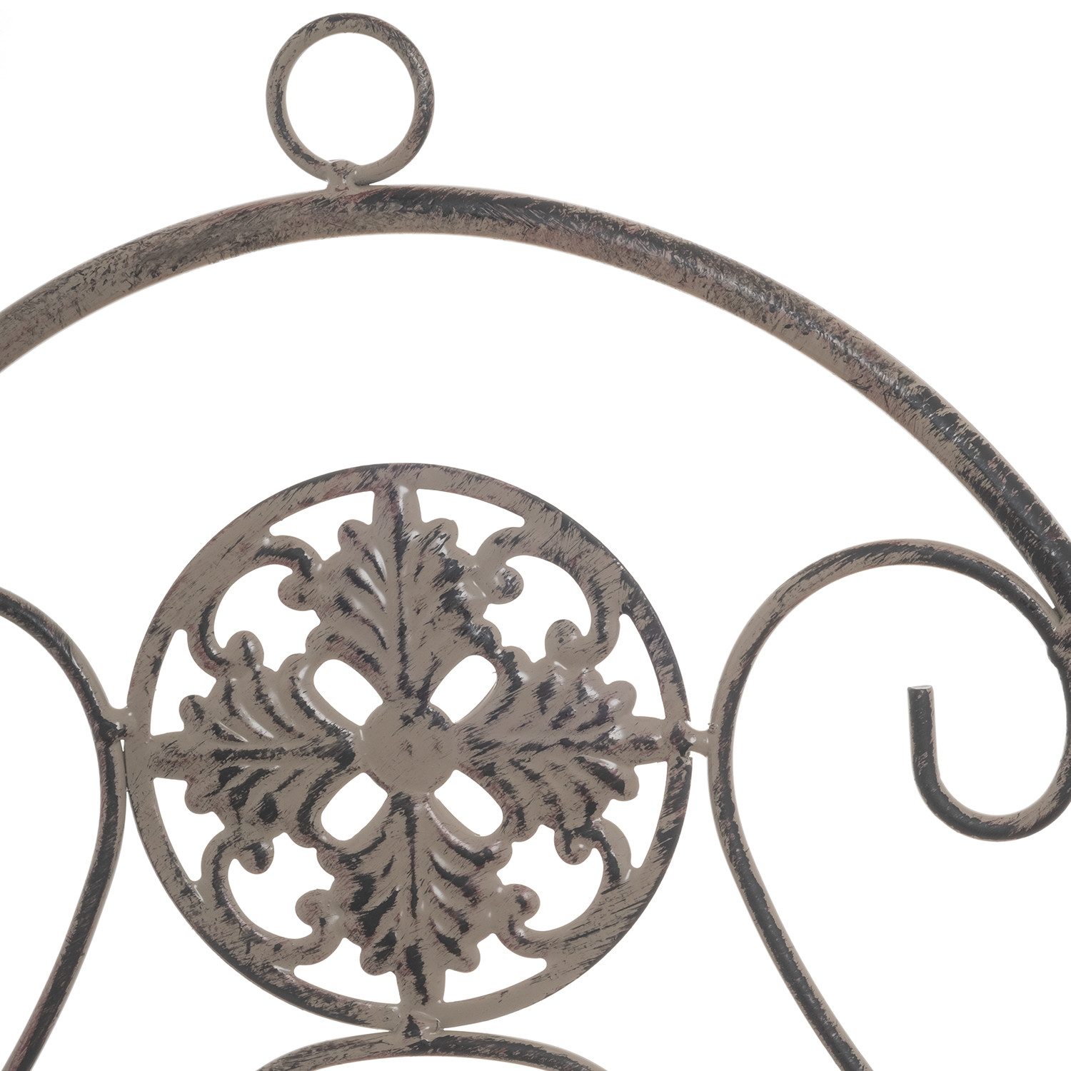 Moritz Blumentopf 2er Set Pflanzkörbe Metall Antikoptik Wanddeko Vintage, Dekoration für In- und Outdoor für Pflanzen und Blumen Verzierungen