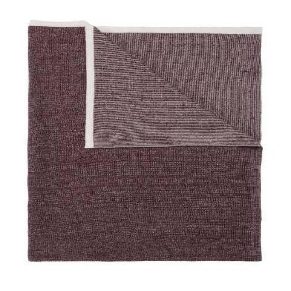 Plaid Rivar in Aubergine, Marc O'Polo Home