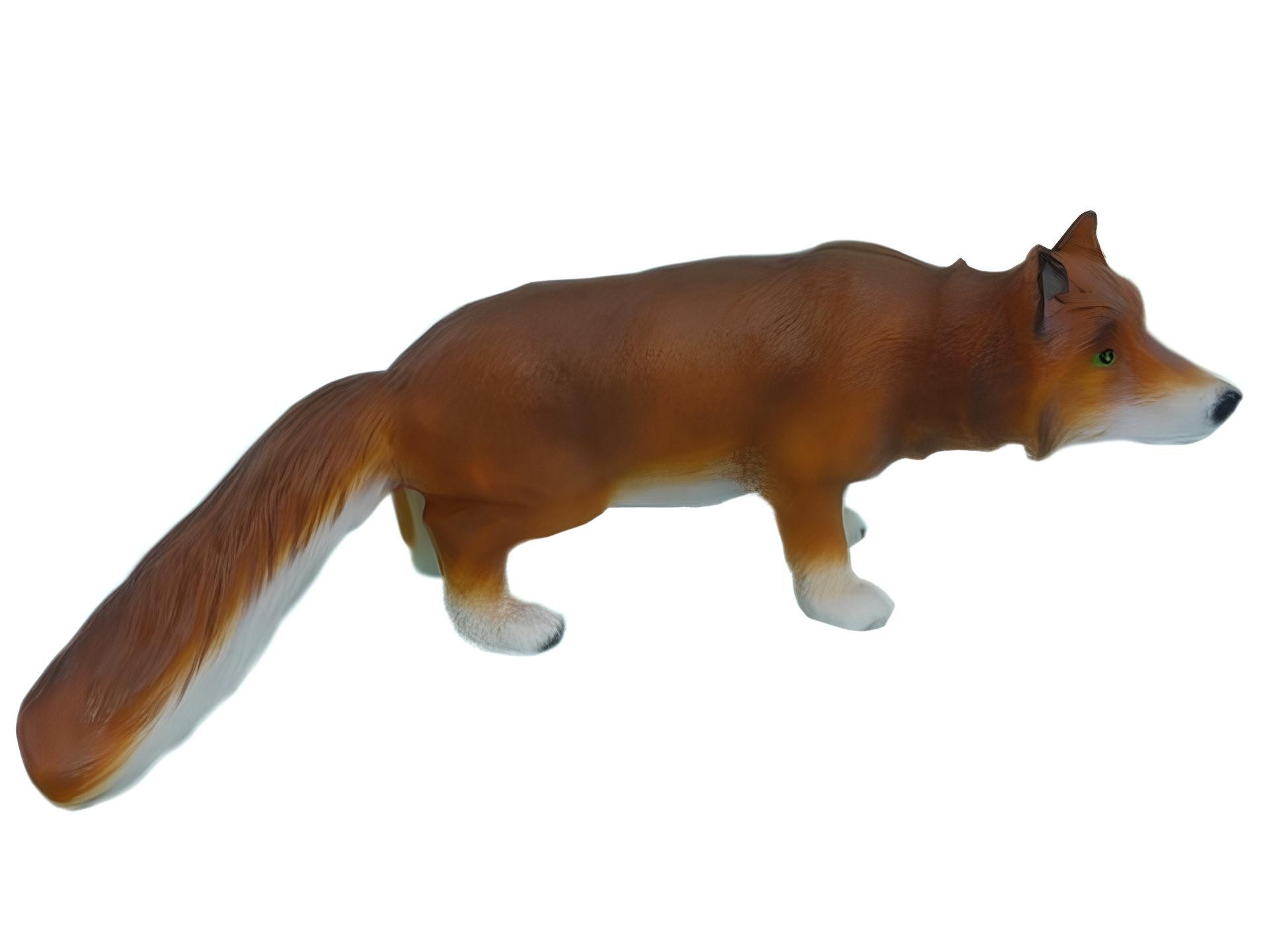 Xlmoebel Tierfigur Design Fuchs Figur Garten Statue Skulptur Dekoration Neu Tier, Made in Europa