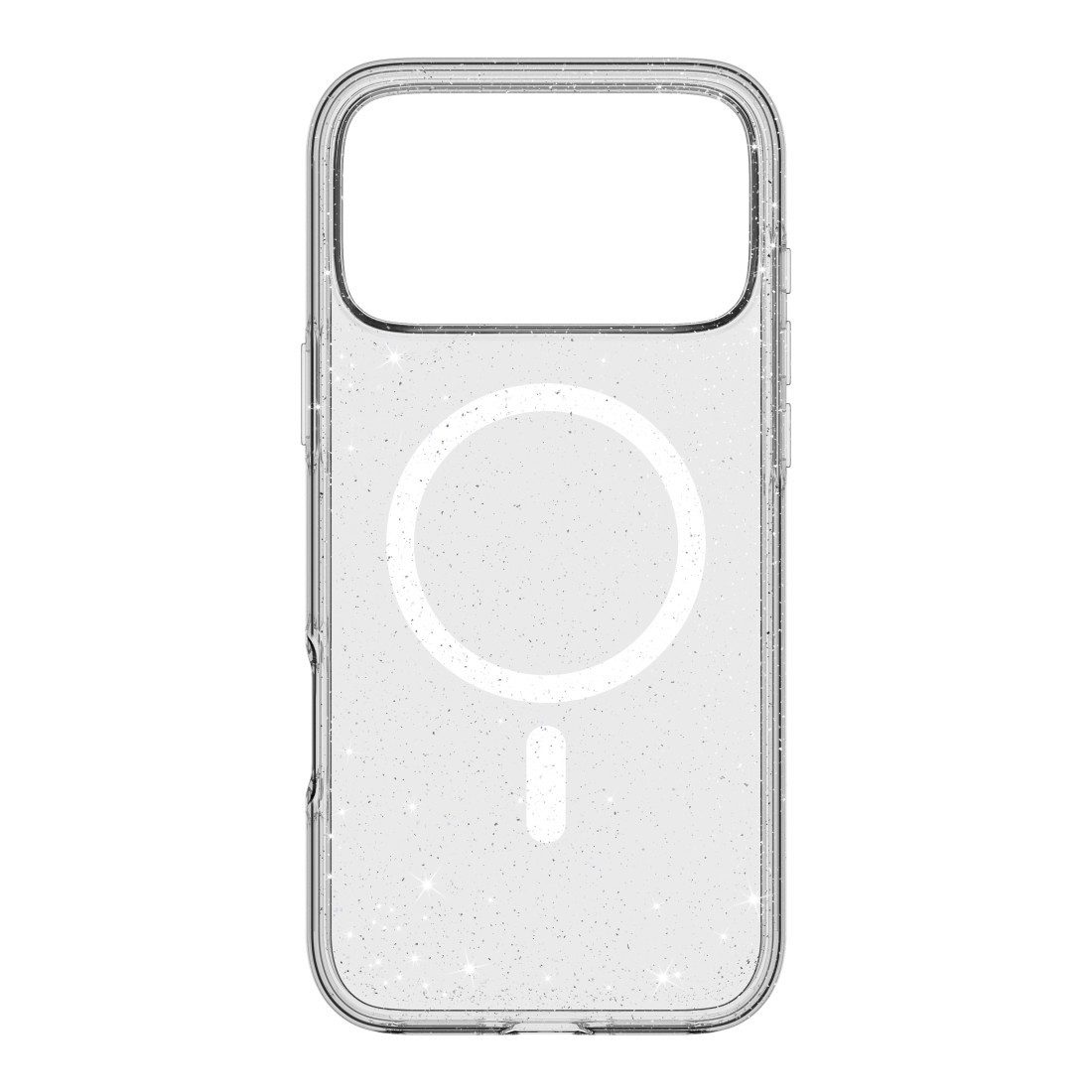 White Diamonds Smartphone-Hülle Cover "Mag Glitter" für Apple iPhone 17 Pro Max, Transparent, Anti-Vergilbung, Kraztschutz, Stoßfeste Ecken