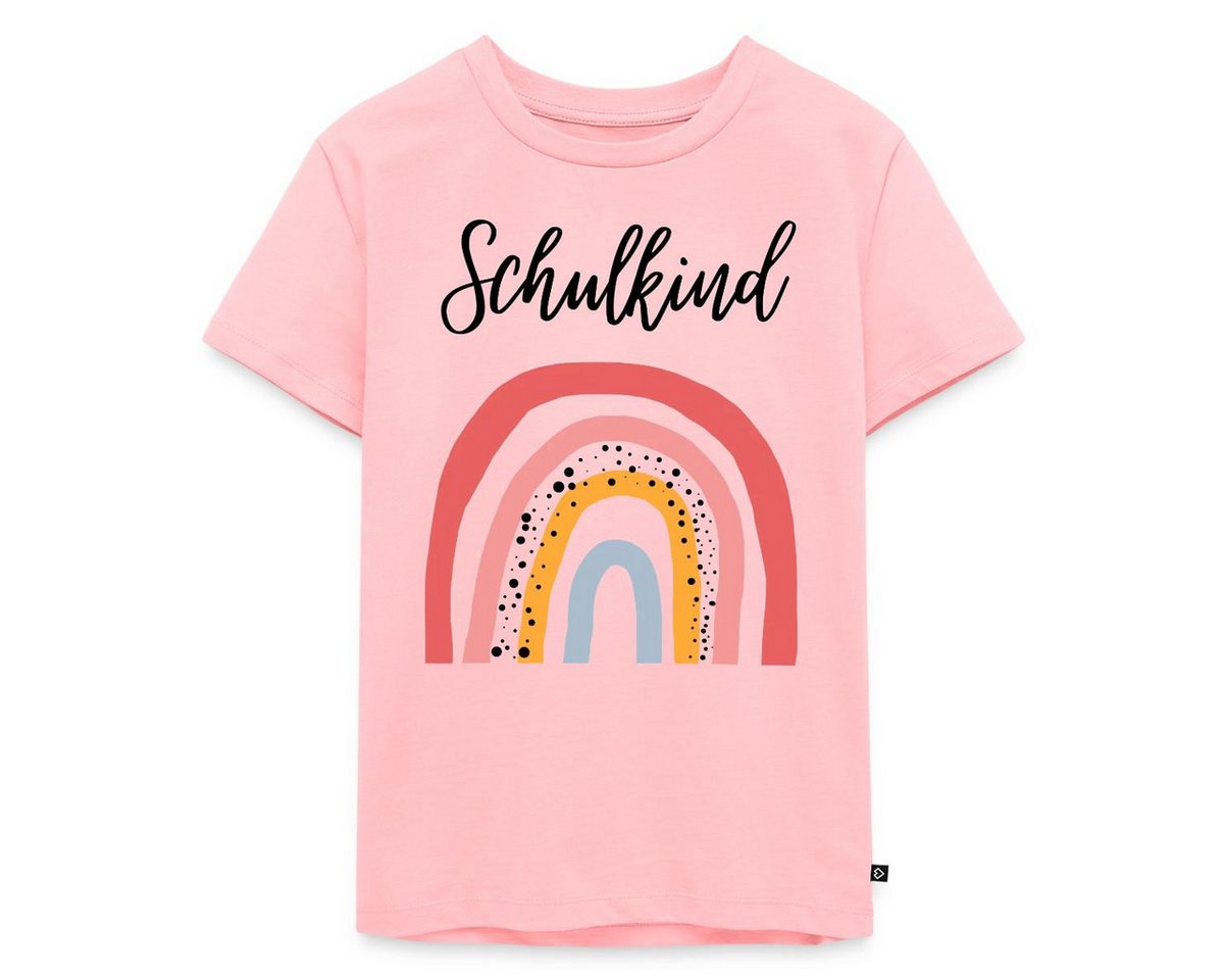 Spreadshirt T-Shirt Einschulung Schulkind Regenbogen Geschenkidee Kinder Premium T-Shirt (1-tlg)