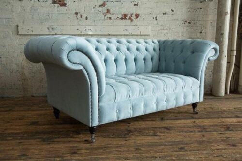 Luxus 2 Chesterfield Design Leder JVmoebel Couch Sofa Sitzer Sofa Sofas