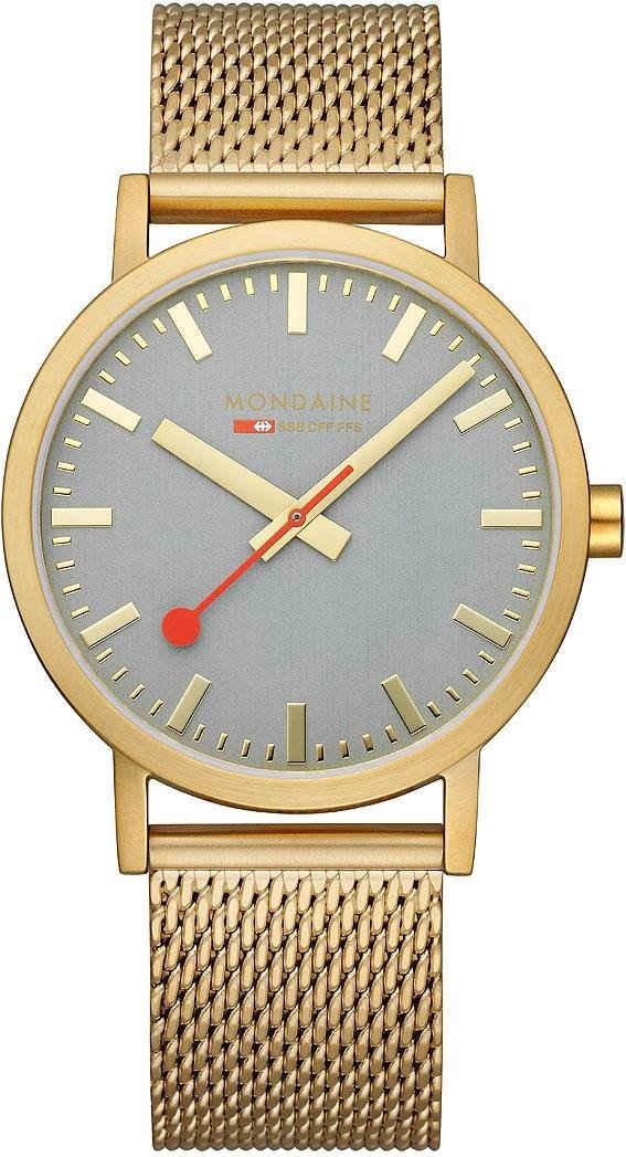 MONDAINE Mechanische Uhr Mondaine Classic A660.30360.80SBM Herrenarmbanduhr