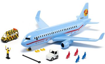 Siku Spielzeug-Flugzeug SIKU World, Verkehrsflugzeug (5402), mit Licht