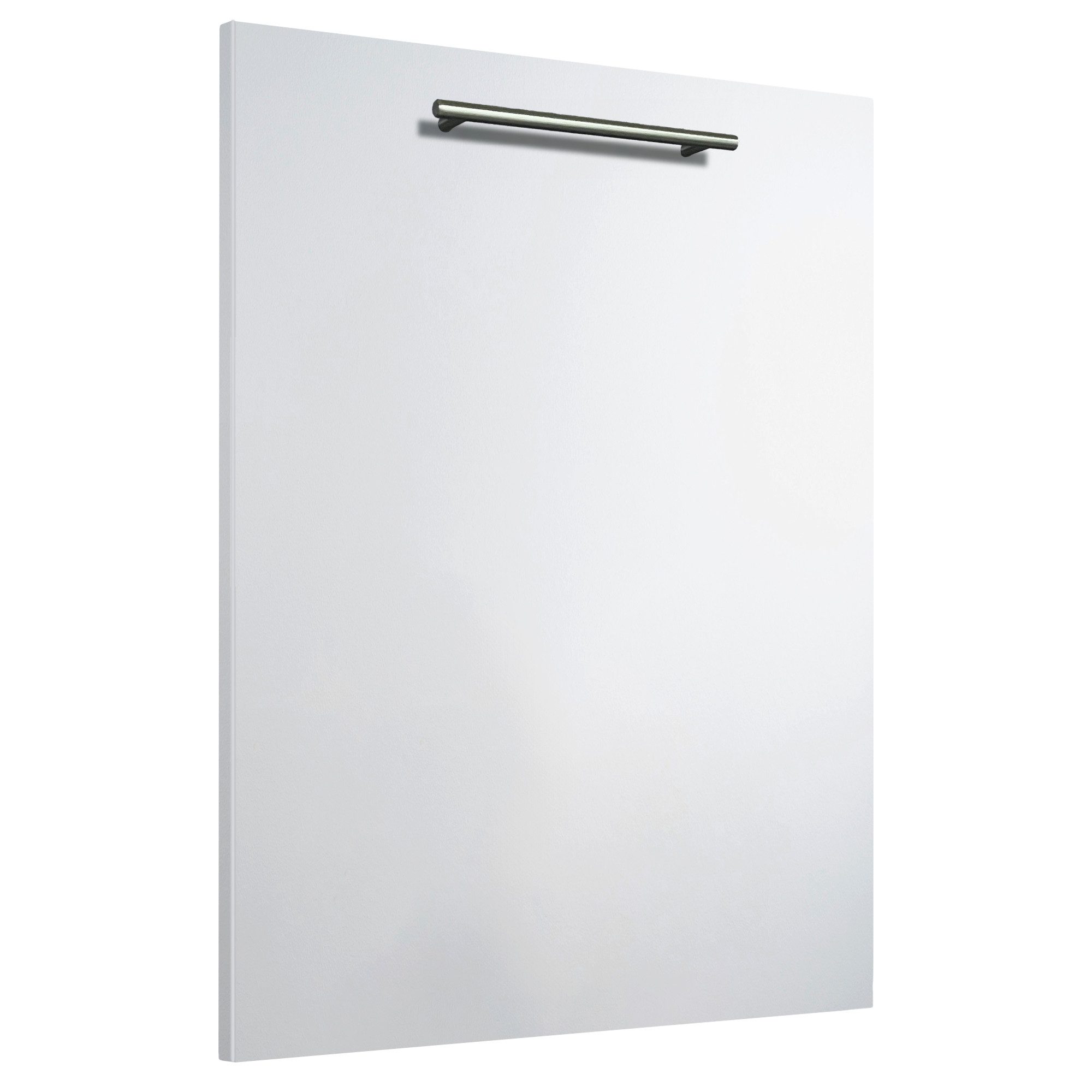 Möbelhandel Klipenstein Frontblende 45er/60er Geschirrspülfront, vollintegriert, 19 mm Span, Weiß matt, 715x594, 715x444