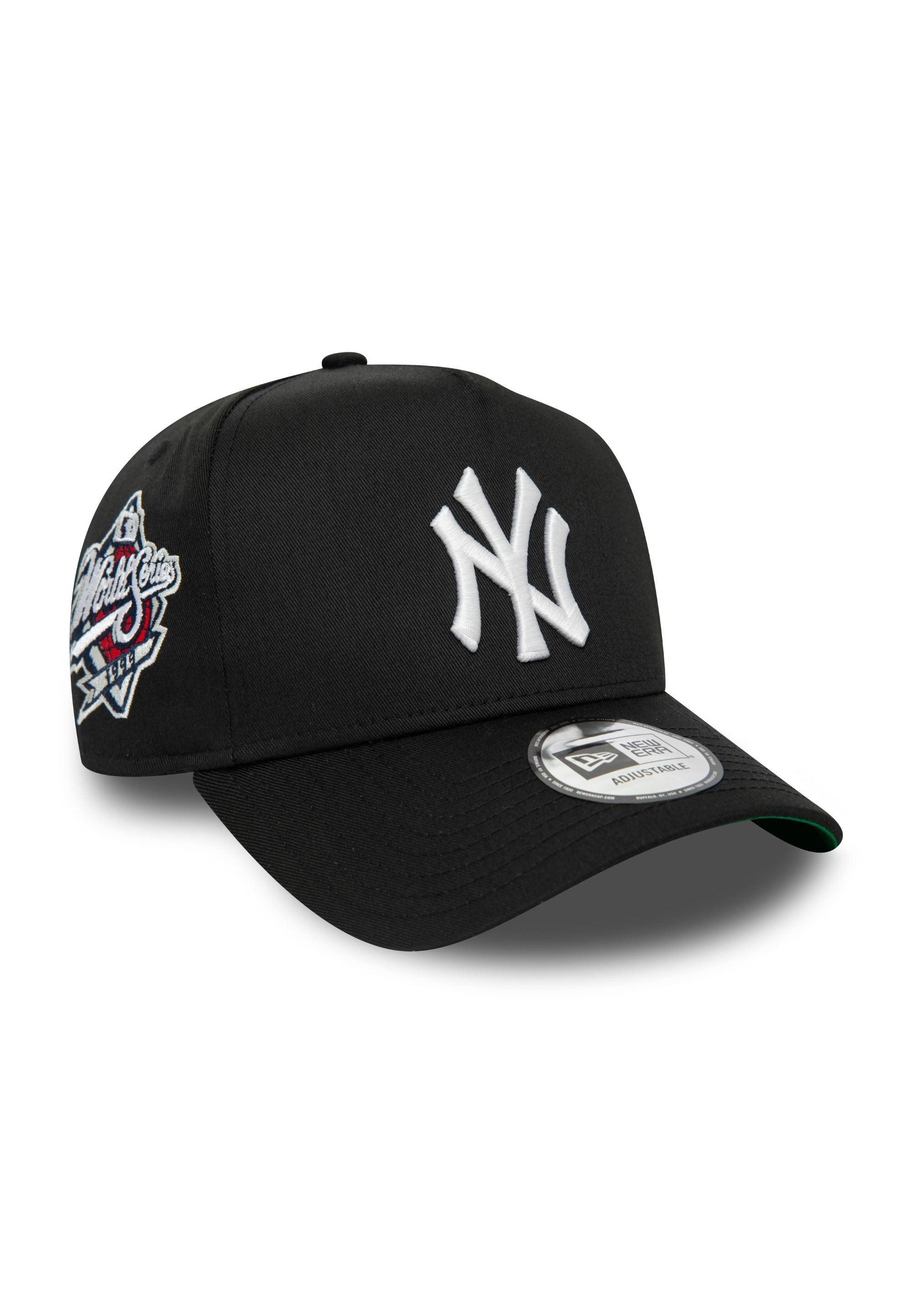 Baseball Cap New York Yankees MLB World Series 1999 Sidepatch Black E-Frame Snapbac