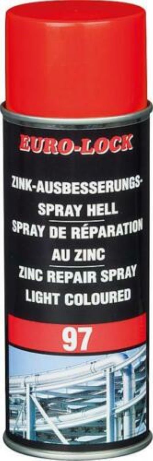 400 EURO-LOCK ml hell Zink-Ausbesserungsspray Sprühfarbe