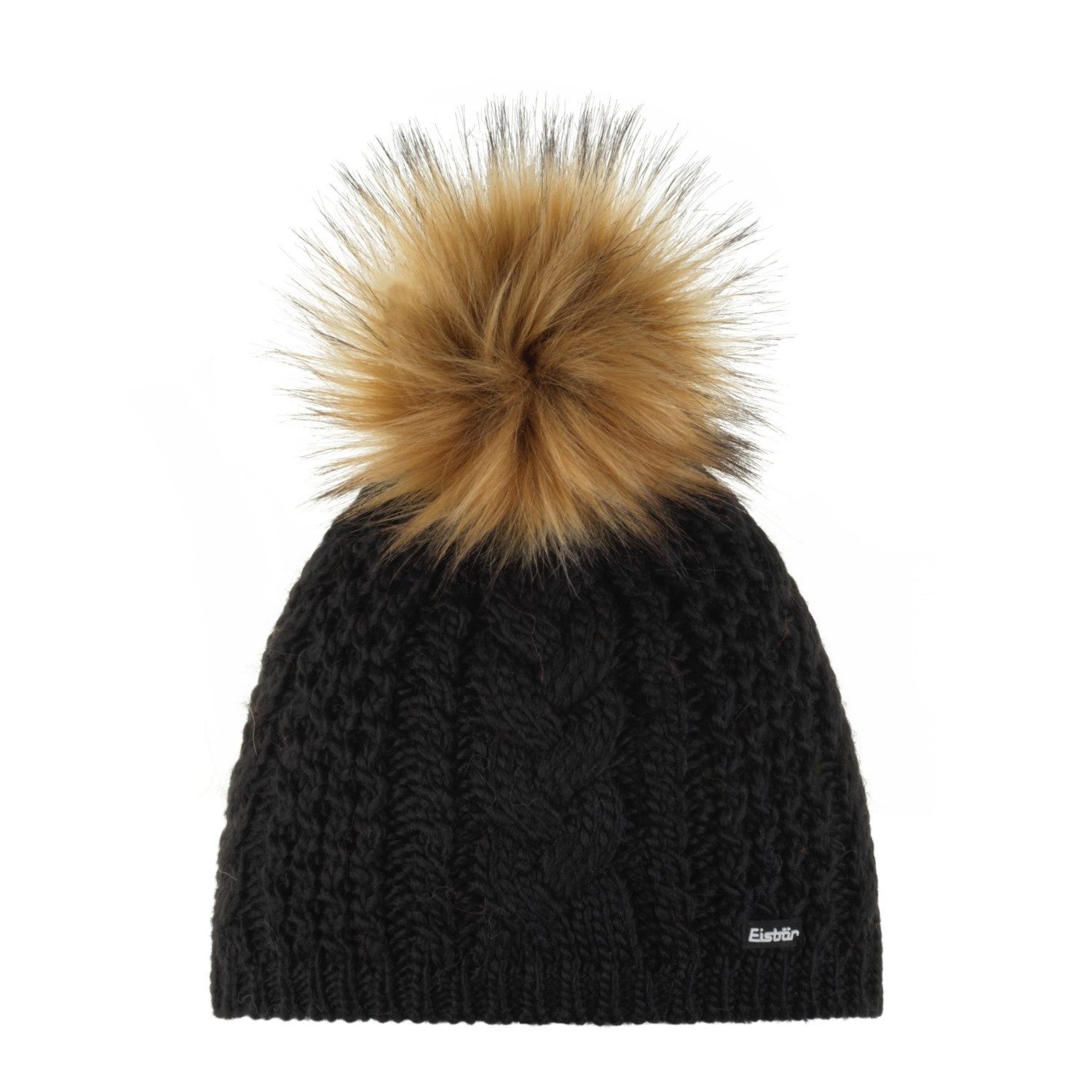 Eisbär Strickmütze Afra Lux Mütze mit Bommel (stück)